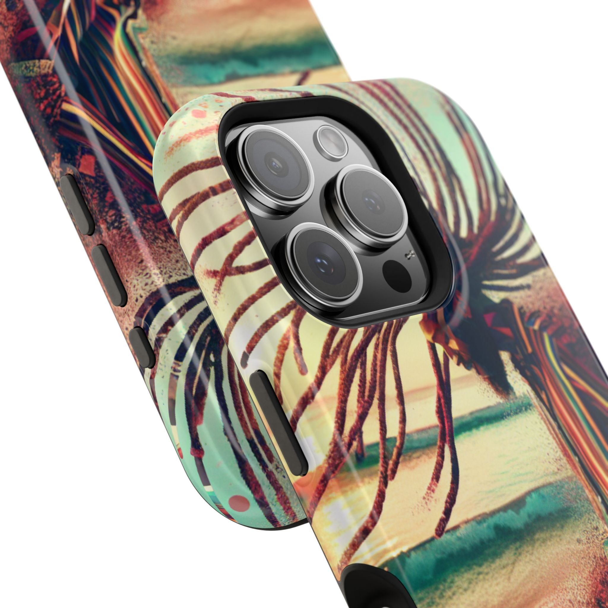 Impact Resistant Phone Case - Preying at Sunset