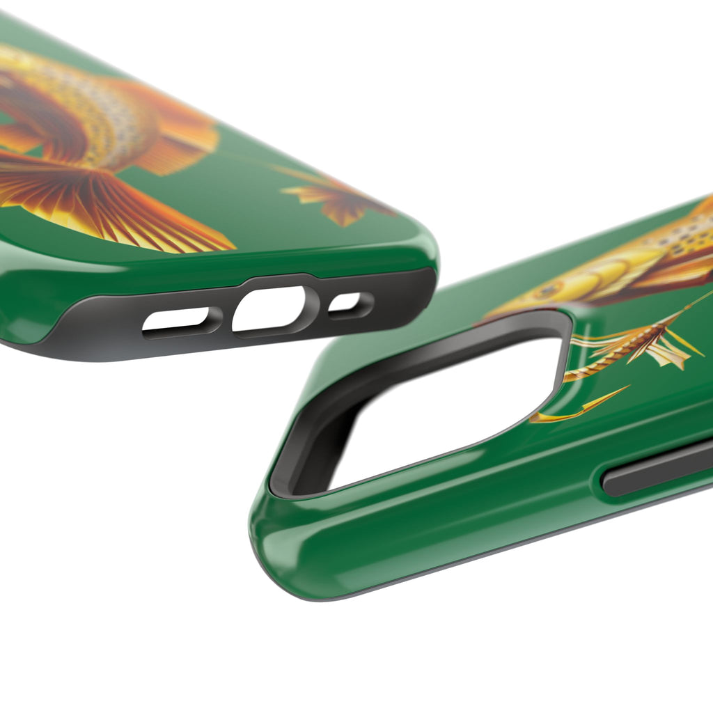 Impact Resistant Phone Case,  Lucky Charm Fish, Outdoor Enthusiast Gift