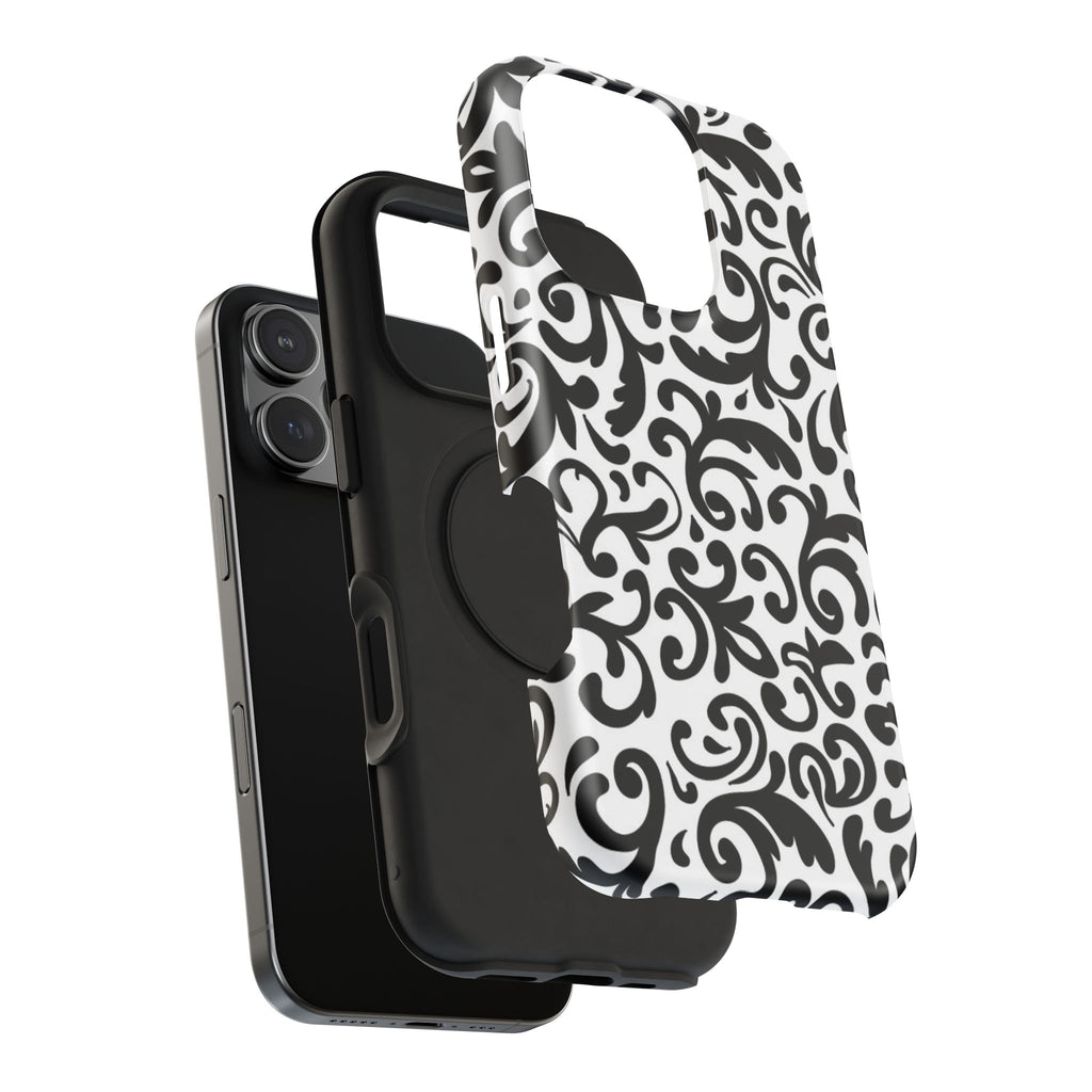 Stylish Black & White Design Phone Case