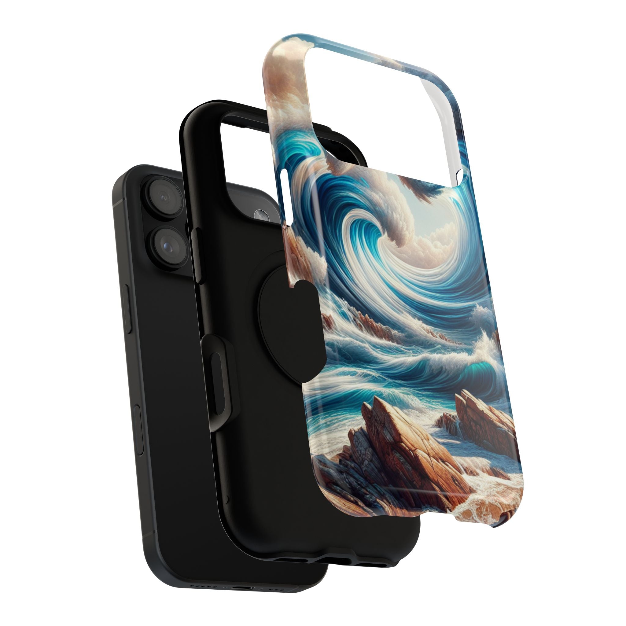 Ocean Wave Impact Resistant  Phone Case