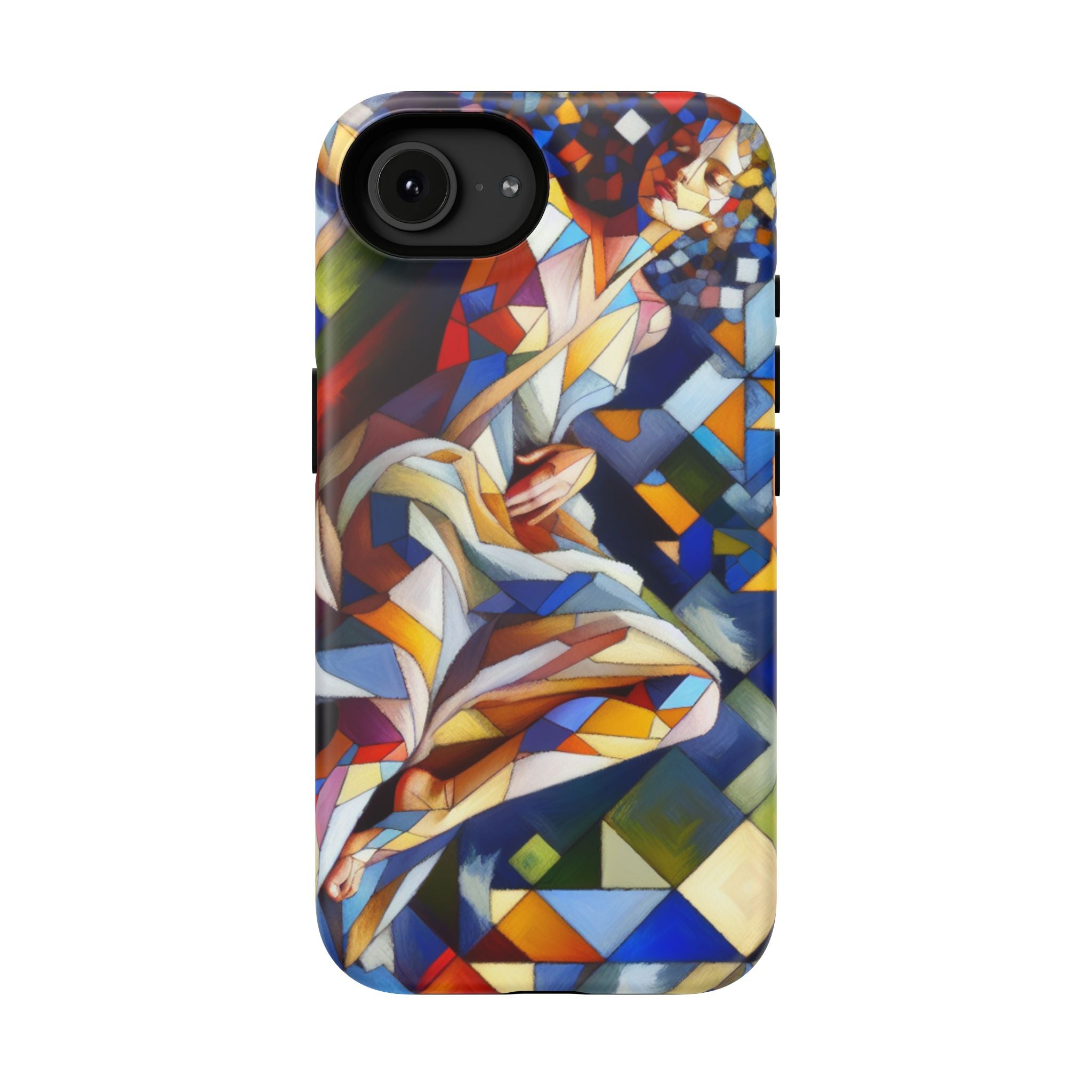 Impact Resistant Phone Case - Beautiful Woman Abstract Design