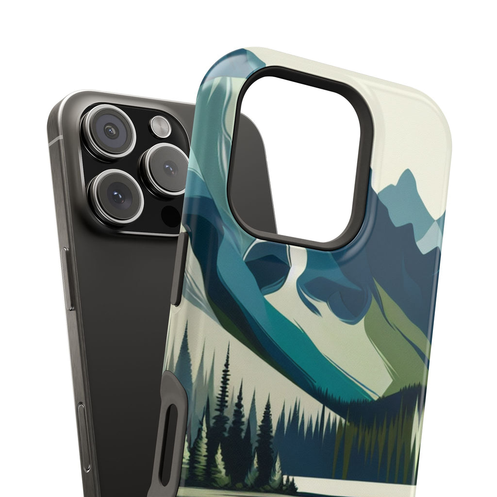 Impact Resistant Phone Tough Case - Mountain Lake