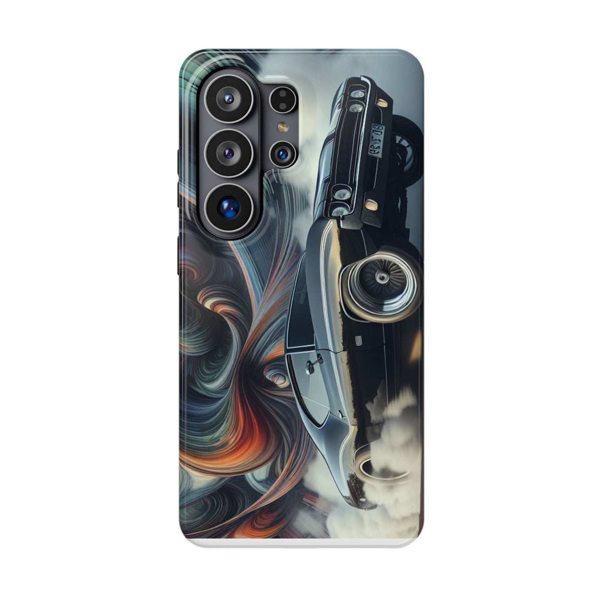 Vintage Muscle Car Phone Case — Retro Racing Art Impact-Resistant Case