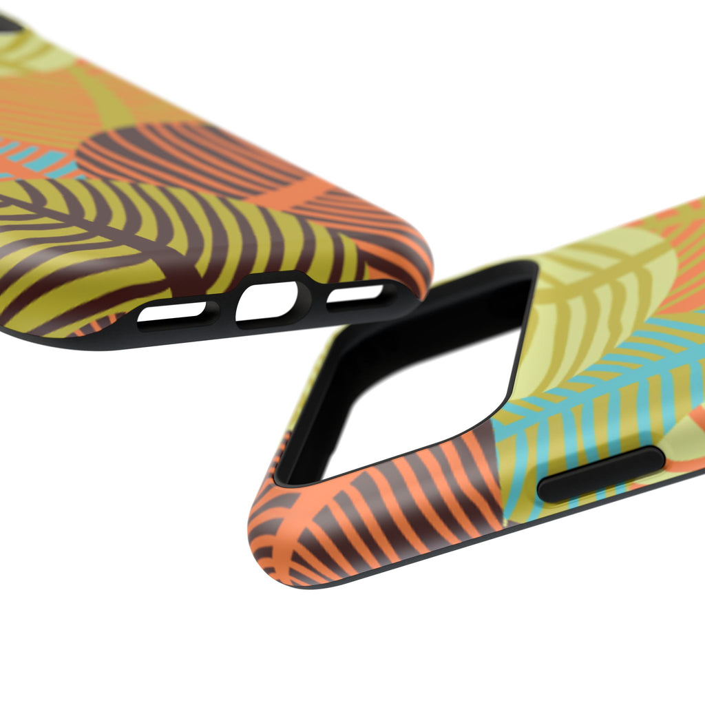 Vibrant Leafy Phone Impact-Resistant Case