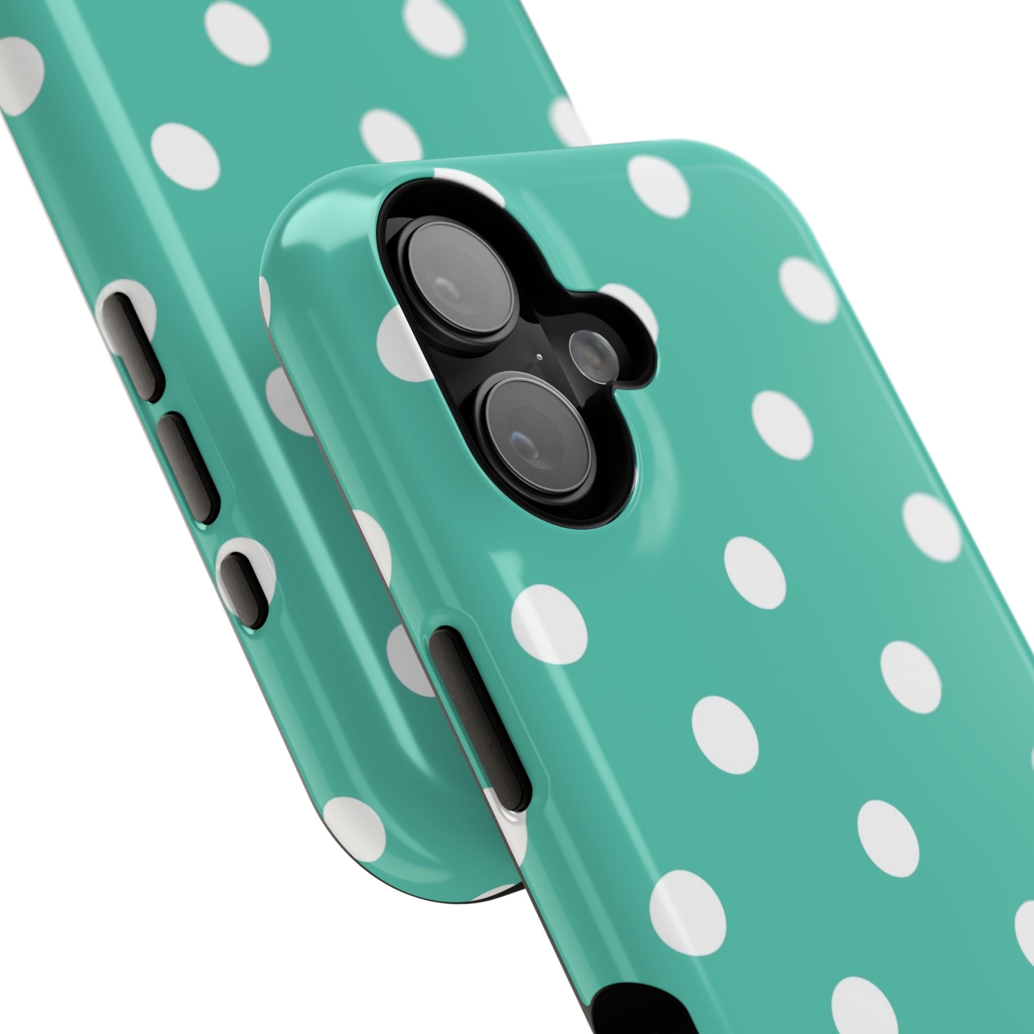 Polka Dot Impact-Resistant Phone Case