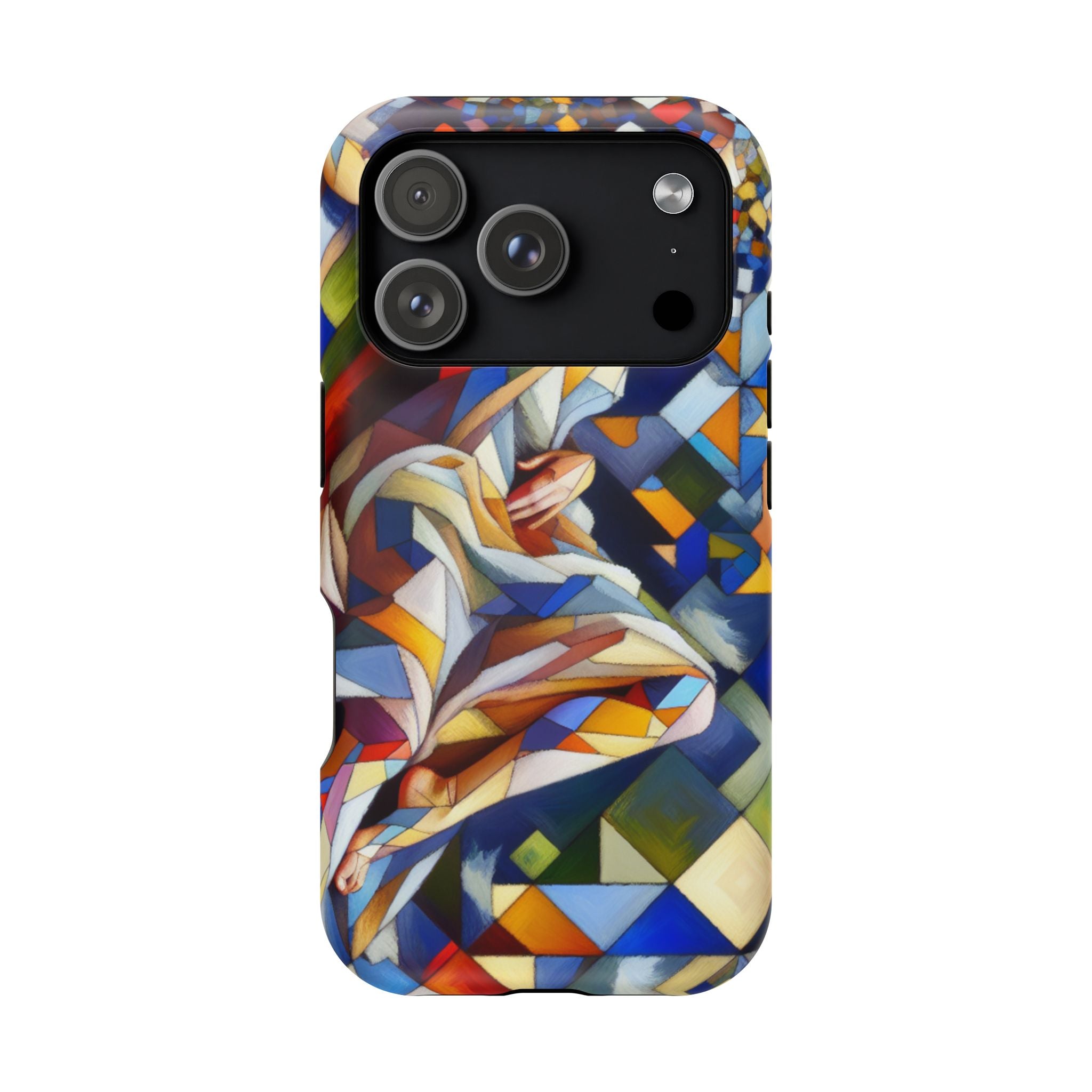 Impact Resistant Phone Case - Beautiful Woman Abstract Design