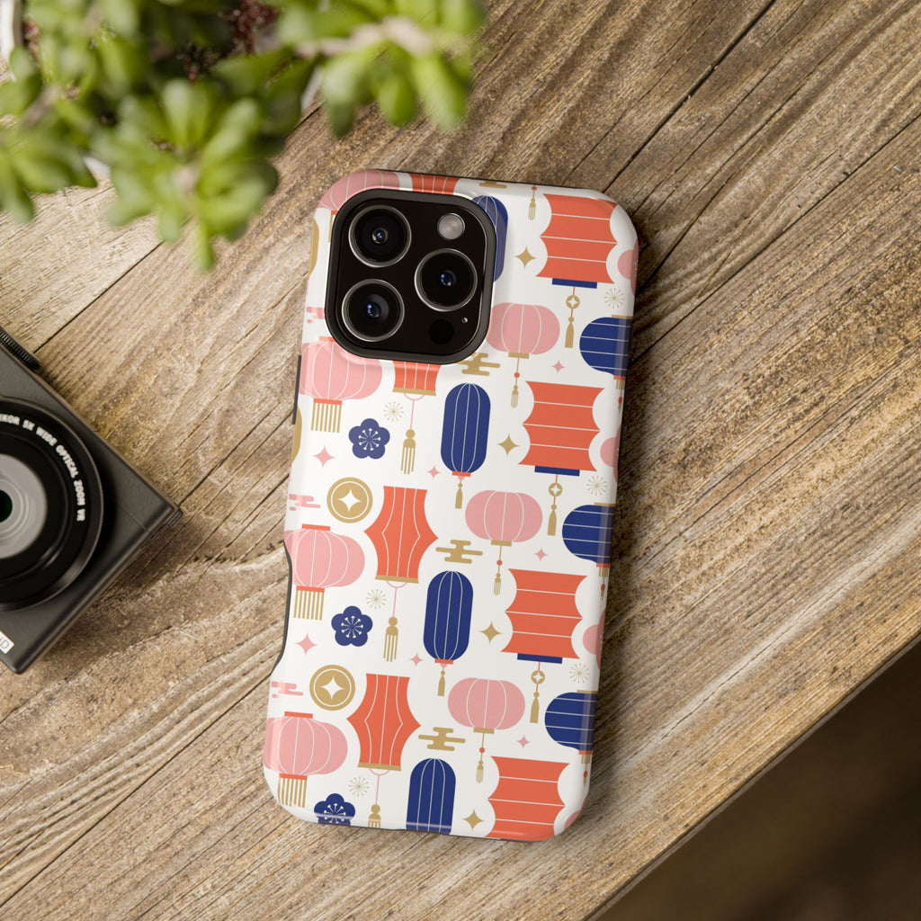 Floral Lantern Magnetic Impact Phone Case