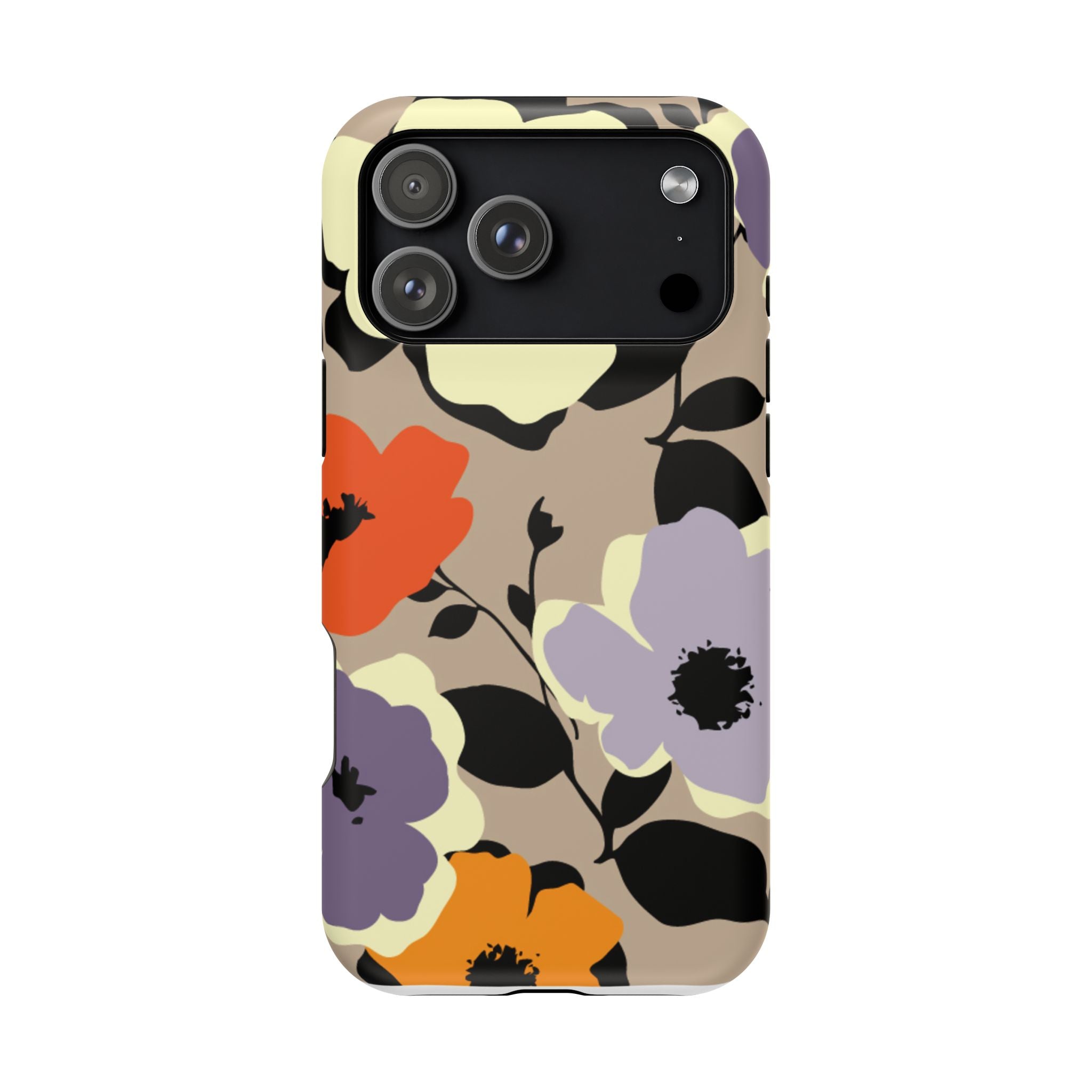 Floral Impact-Resistant Phone Case