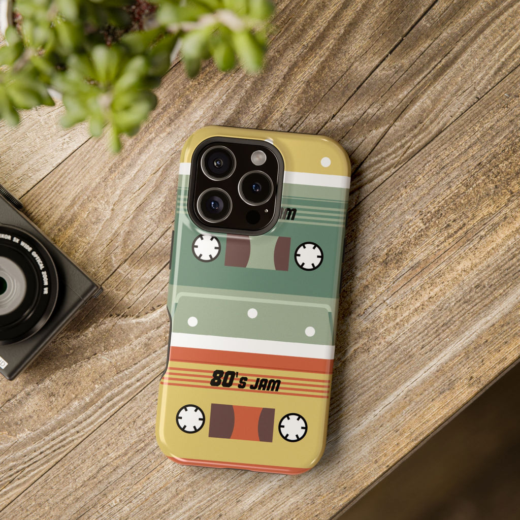 Phone Case - Retro Cassette Tape Impact Resistant