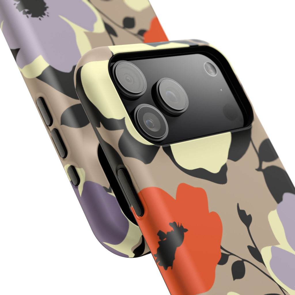 Floral Impact-Resistant Phone Case