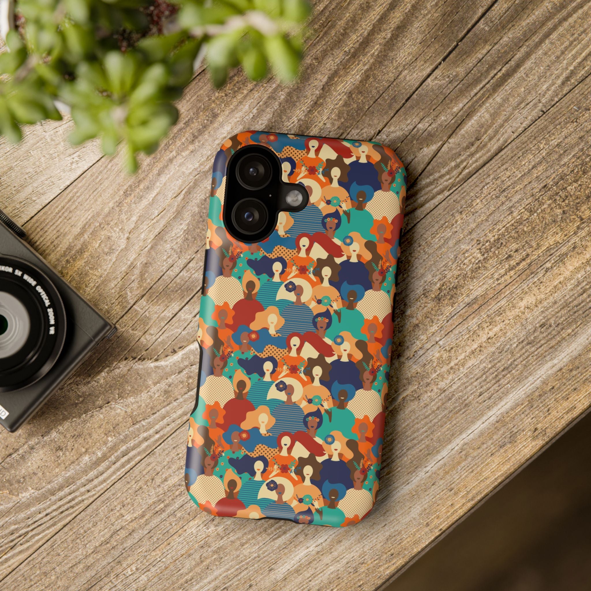 Women Power Impact-Resistant Case