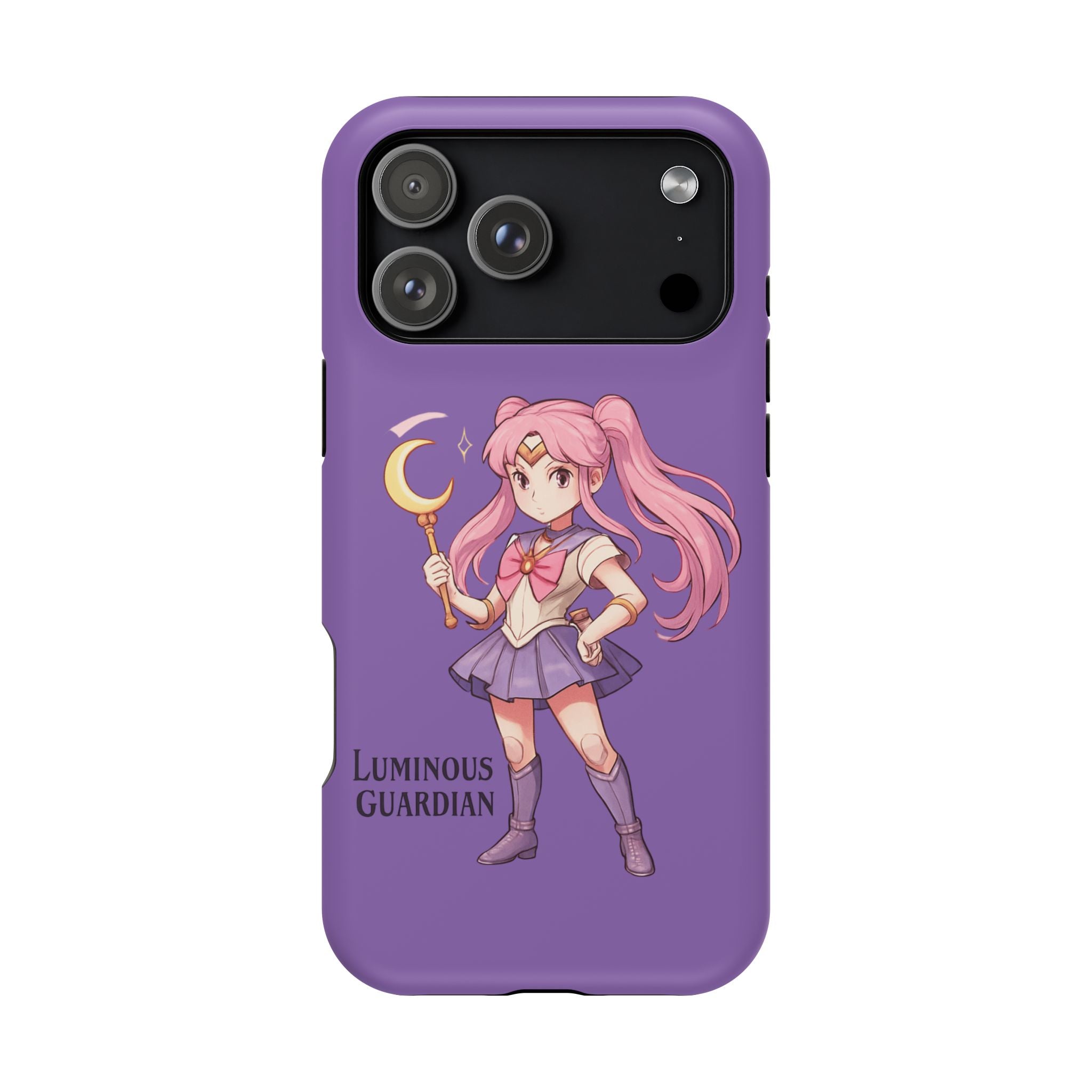 Luminous Guardian Phone Case, Impact-Resistant