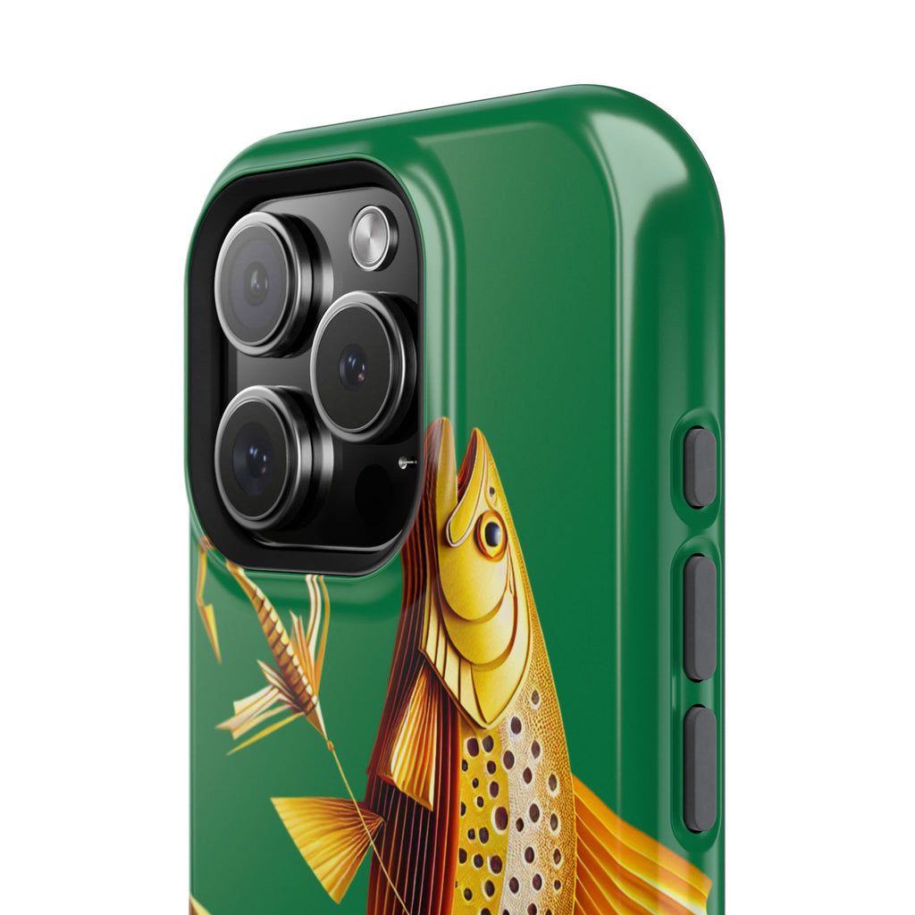 Impact Resistant Phone Case,  Lucky Charm Fish, Outdoor Enthusiast Gift