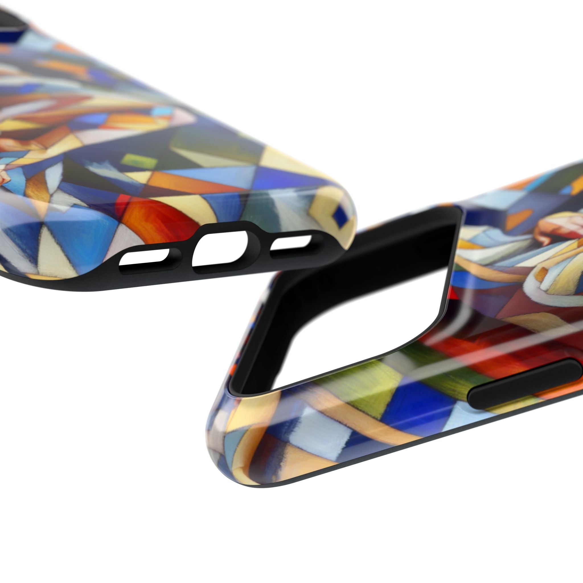 Impact Resistant Phone Case - Beautiful Woman Abstract Design