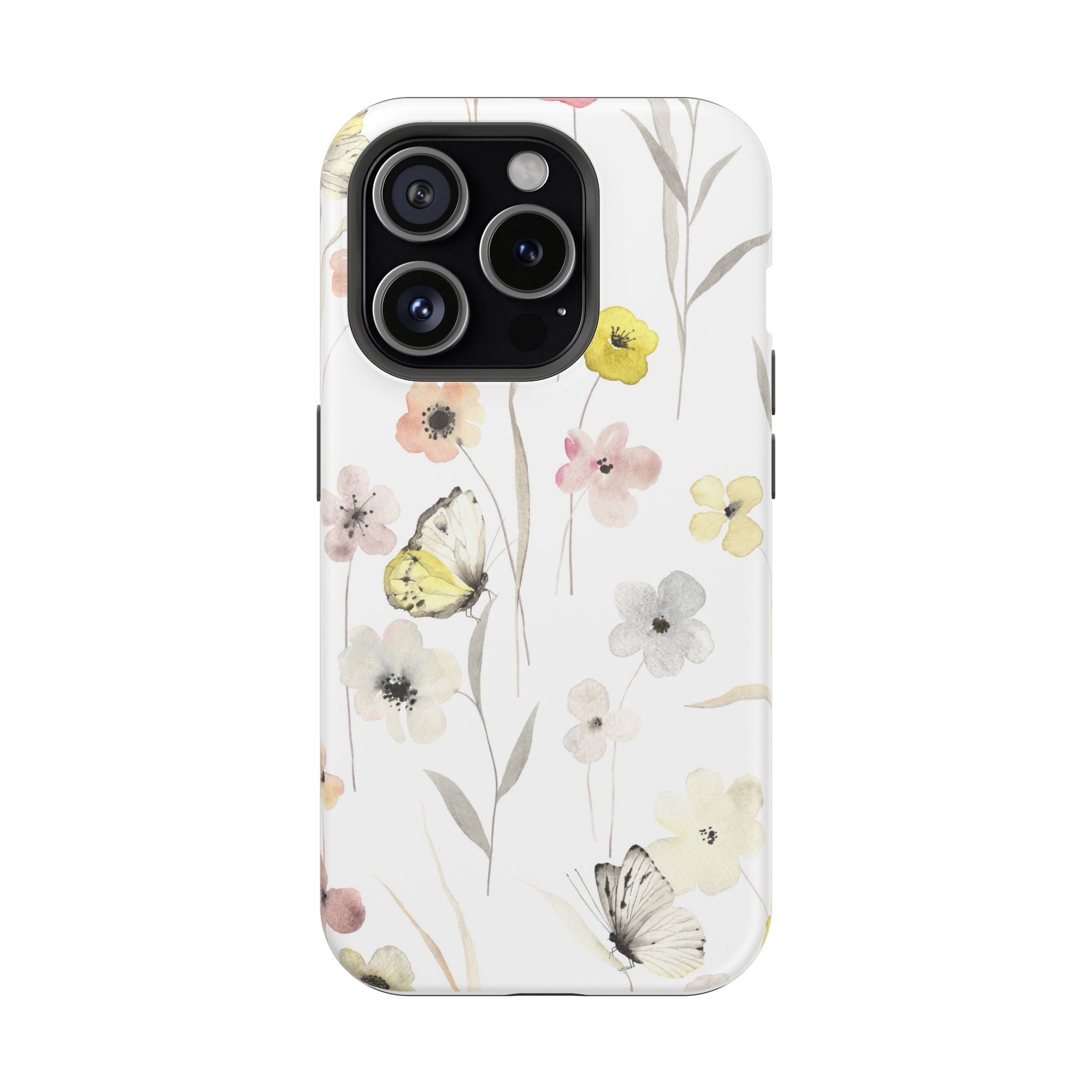 Floral Impact-Resistant Phone Case