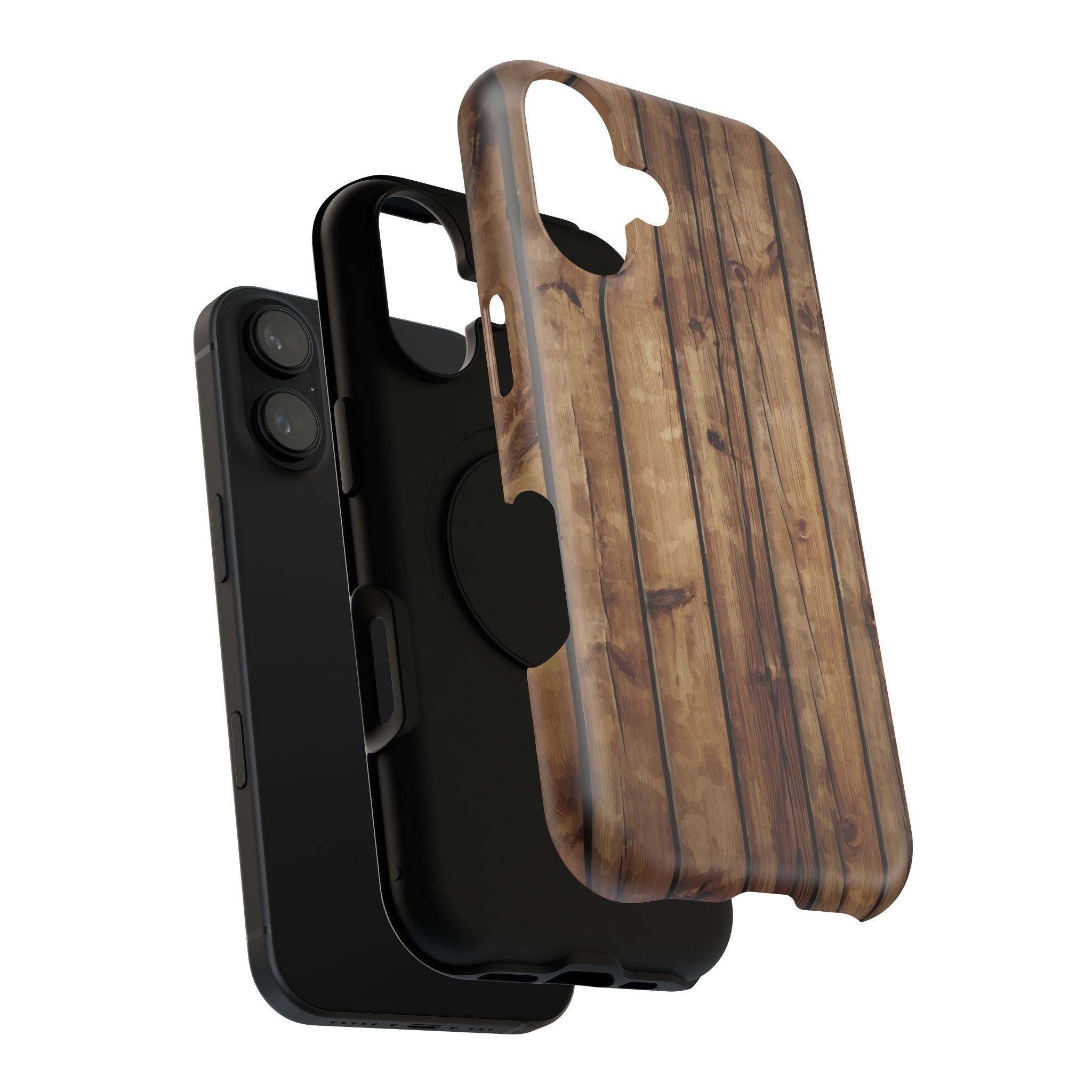 Rustic Wood Phone Case | Impact-Resistant