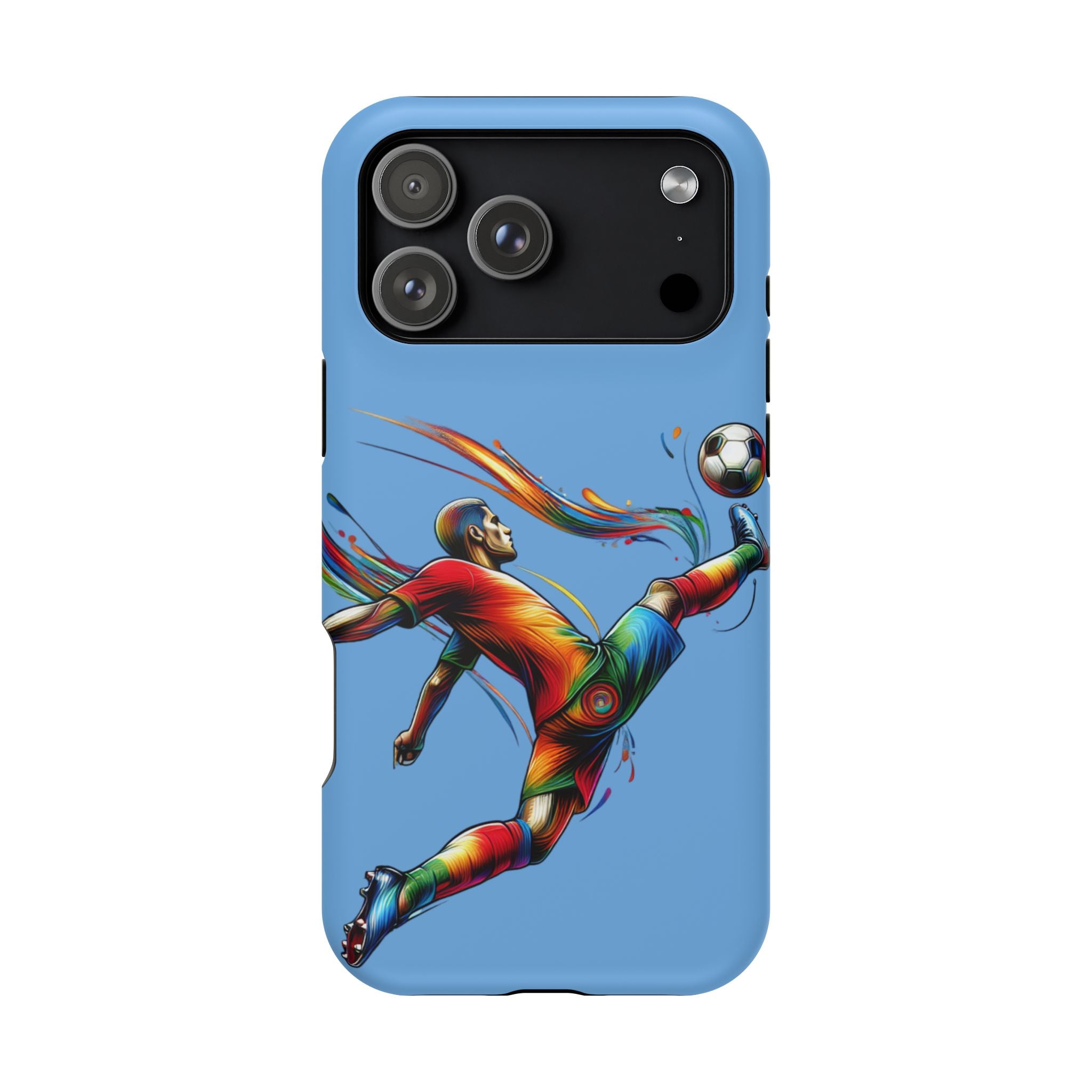 Soccer Art Impact Resistant Phone Case