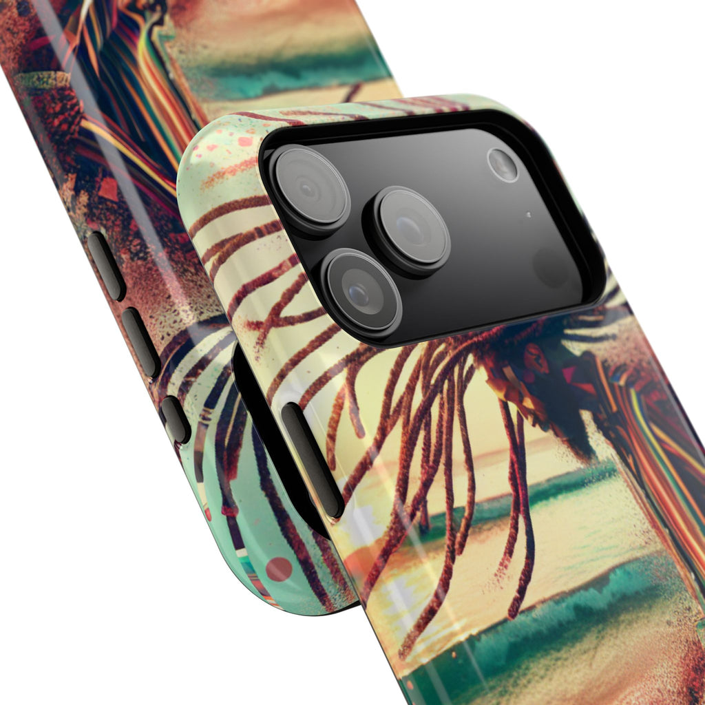 Impact Resistant Phone Case - Preying at Sunset