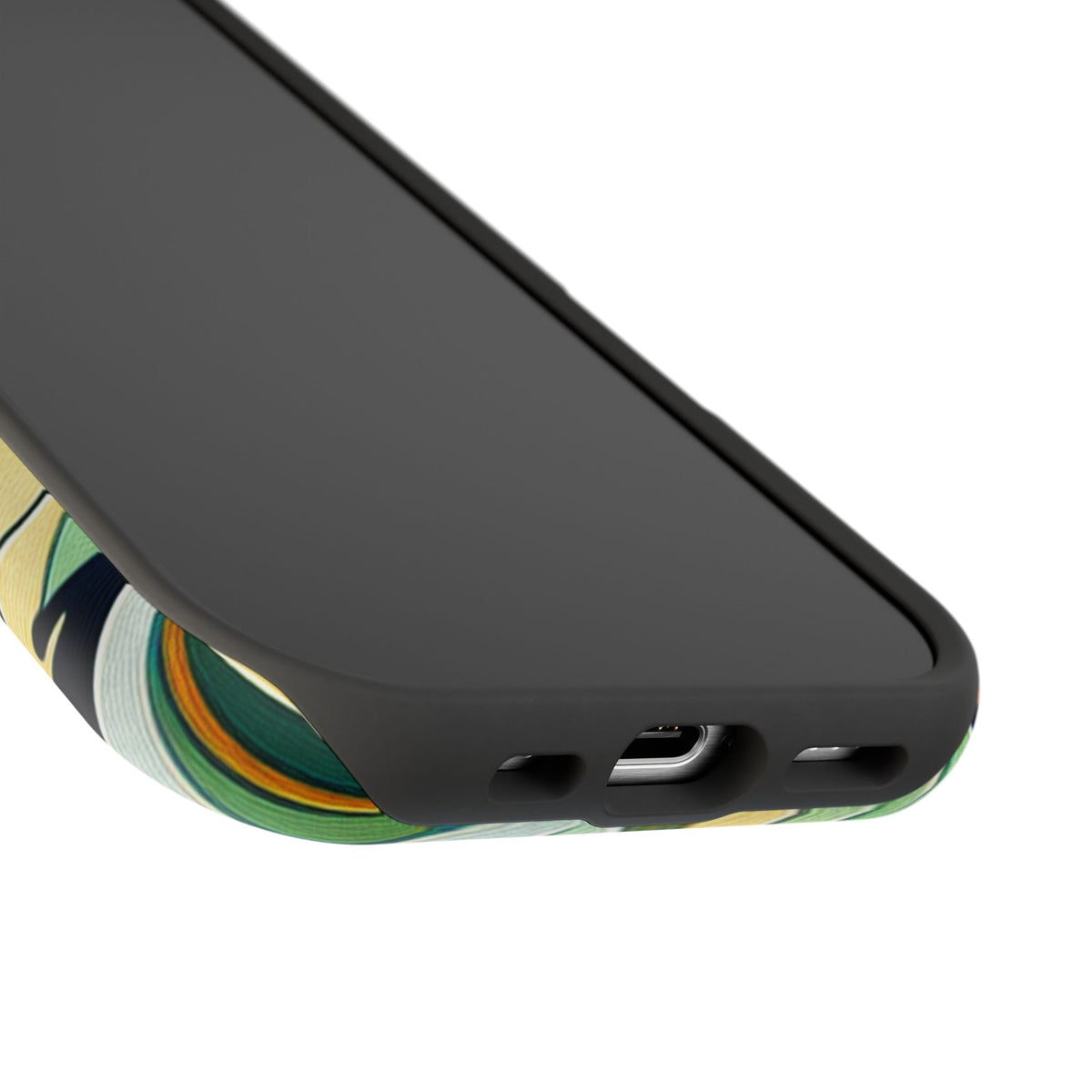Surfboard Wave Art Phone Case — Impact-Resistant Beach Vibes iPhone Case