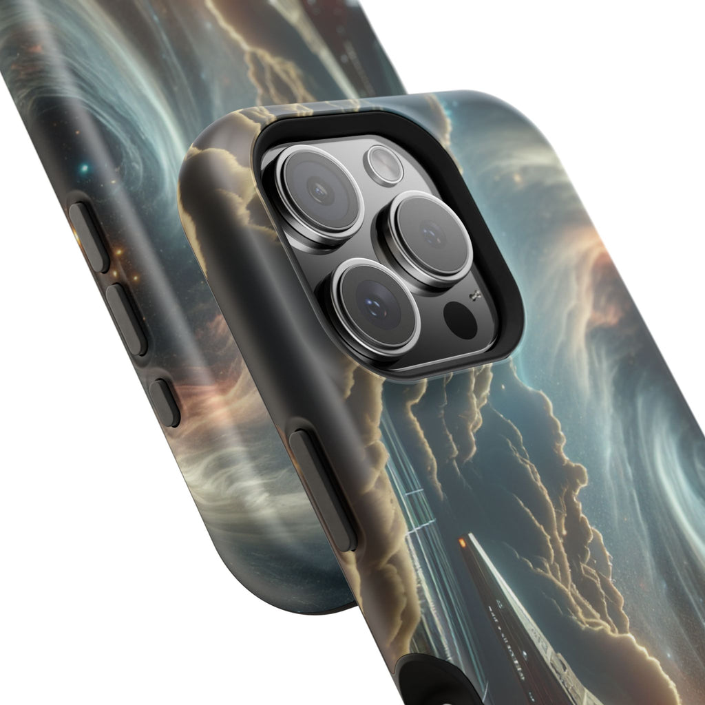 Cosmic Space Ship Impact Resistant Phone Case
