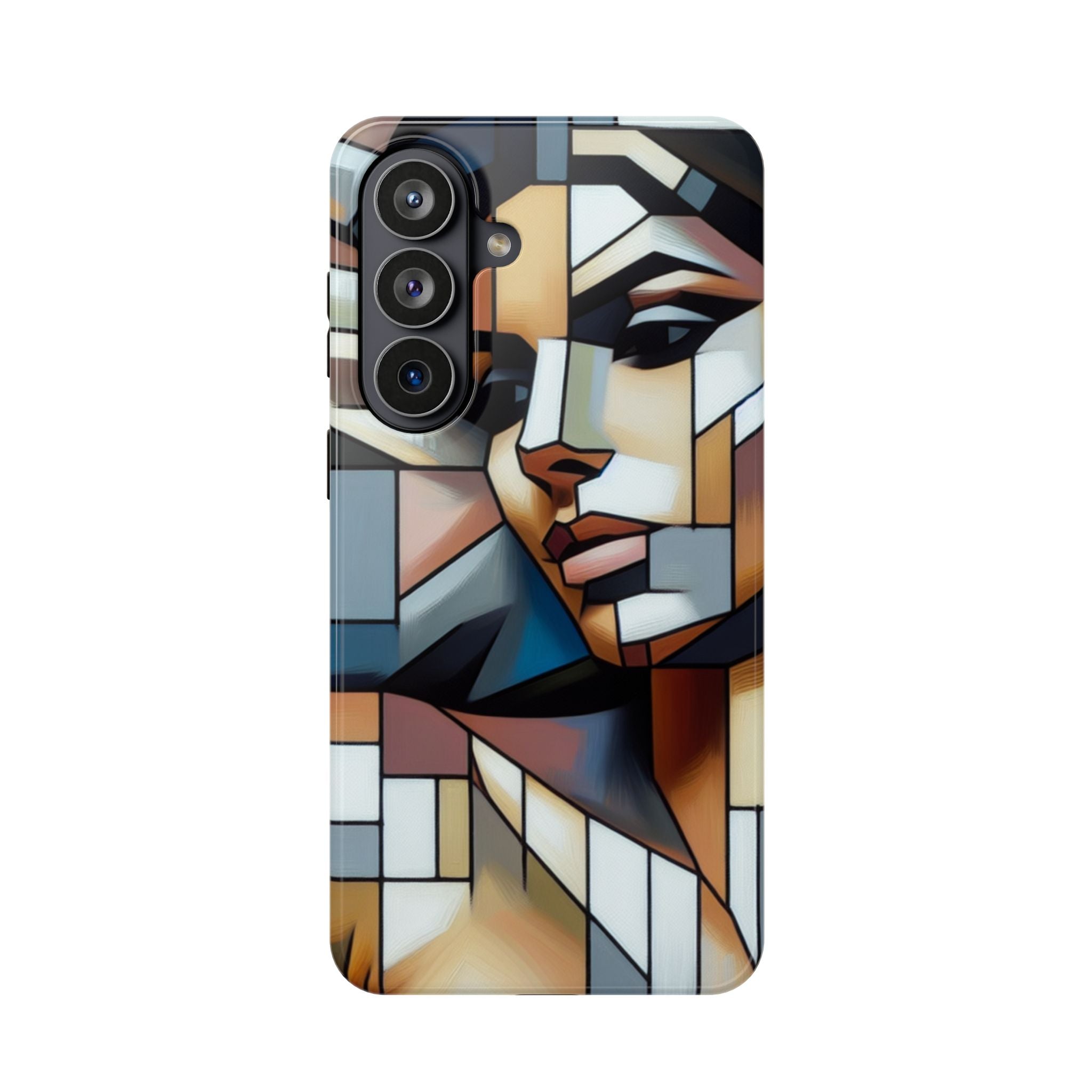 Impact Resistant Case - Woman Abstract Design