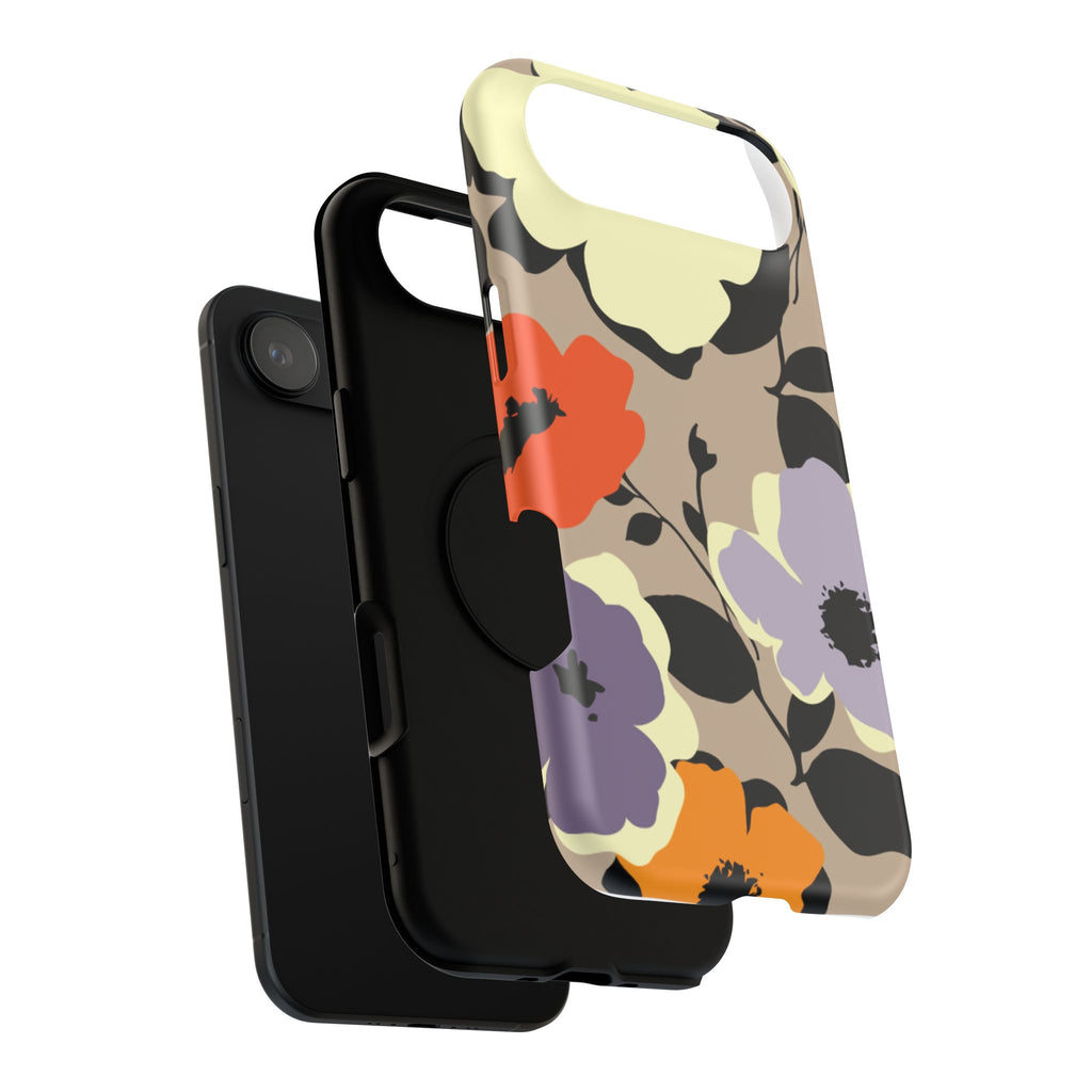 Floral Impact-Resistant Phone Case