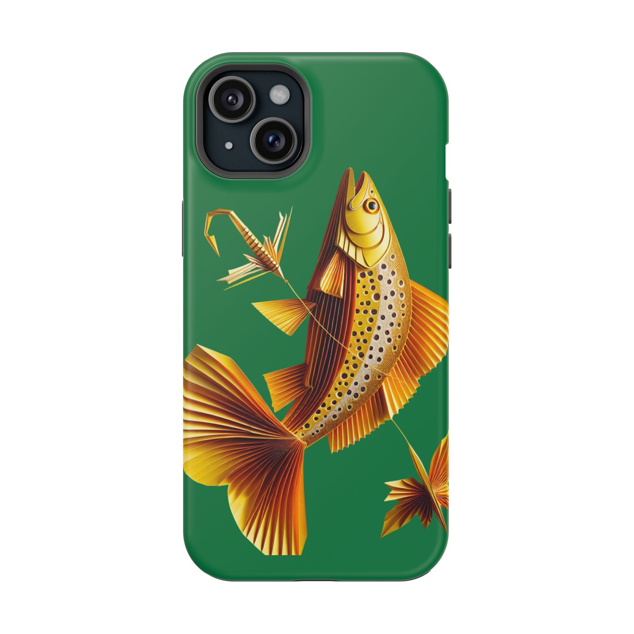 Impact Resistant Phone Case,  Lucky Charm Fish, Outdoor Enthusiast Gift