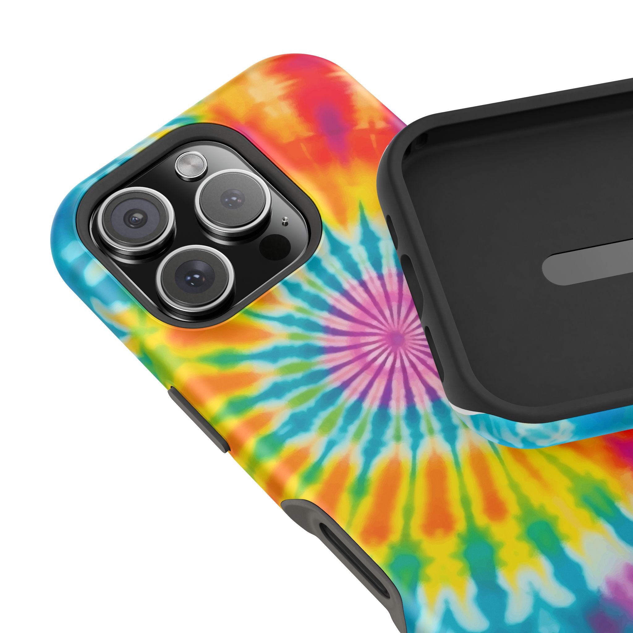 Colorful Tie-Dye Impact-Resistant Phone Case