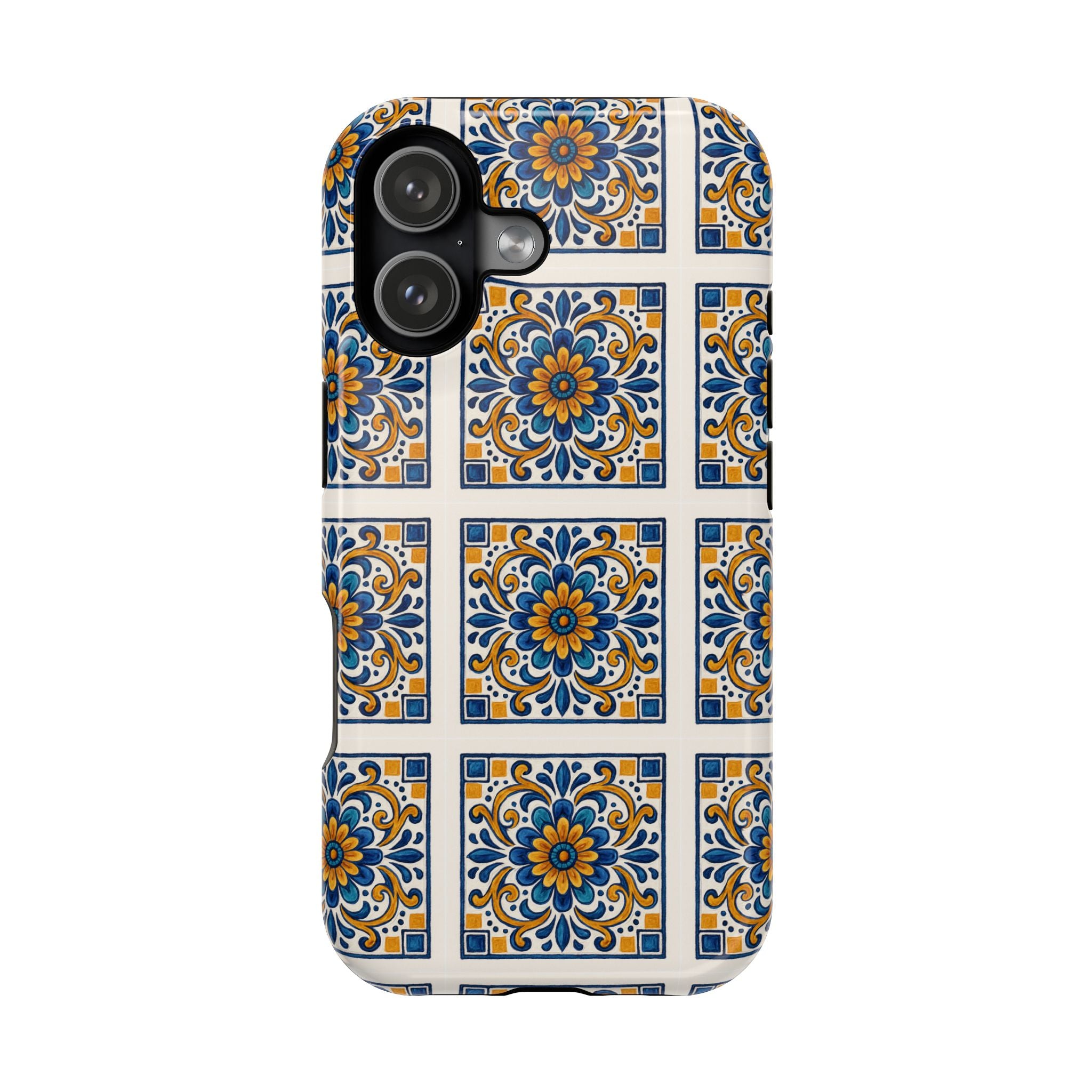 Colorful Floral Phone Case, Durable Impact-Resistant