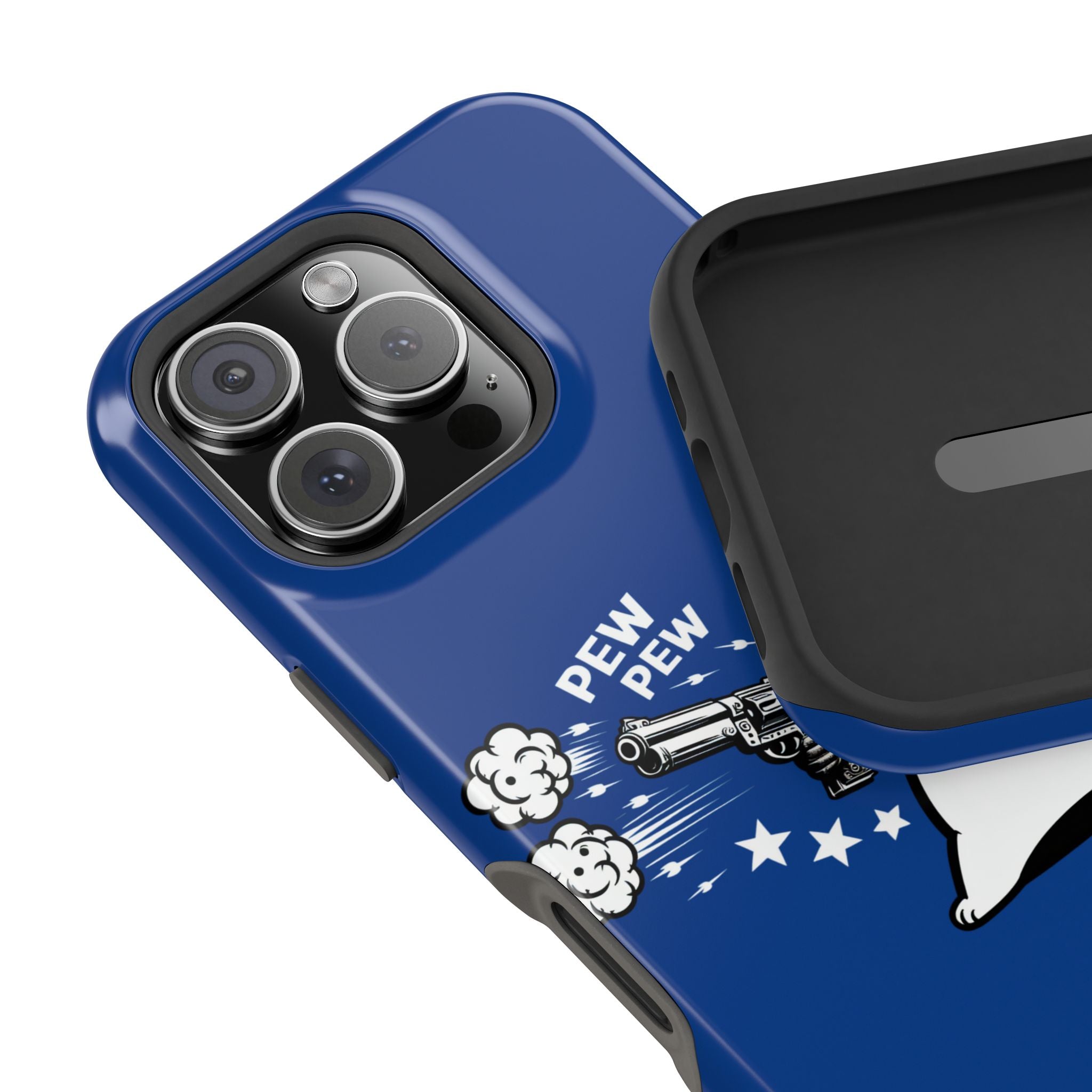 Kitty Pew Pew Impact Resistant Phone Case