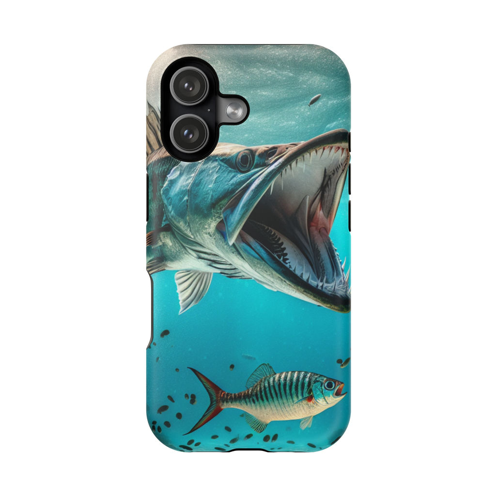 Phone Case — Realistic Barracuda Underwater Impact-Resistant Phone Case
