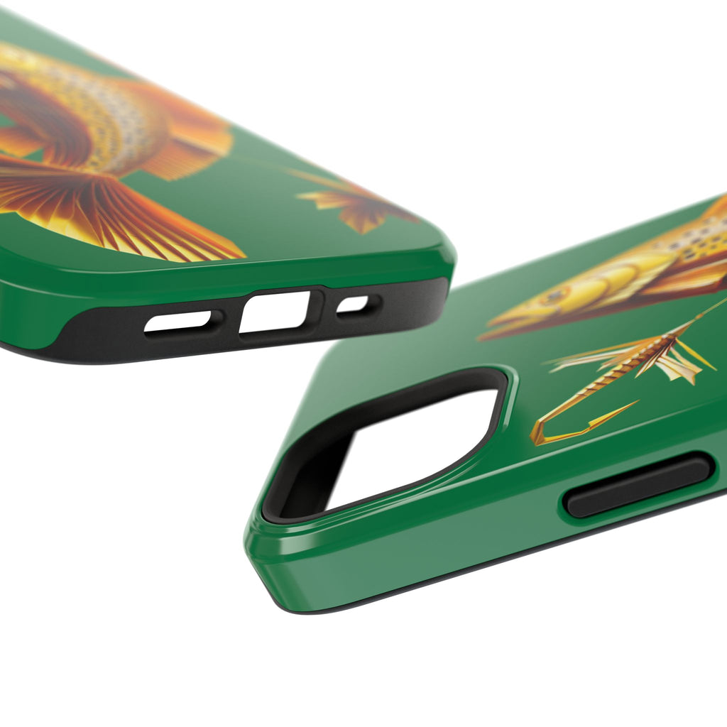 Impact Resistant Phone Case,  Lucky Charm Fish, Outdoor Enthusiast Gift