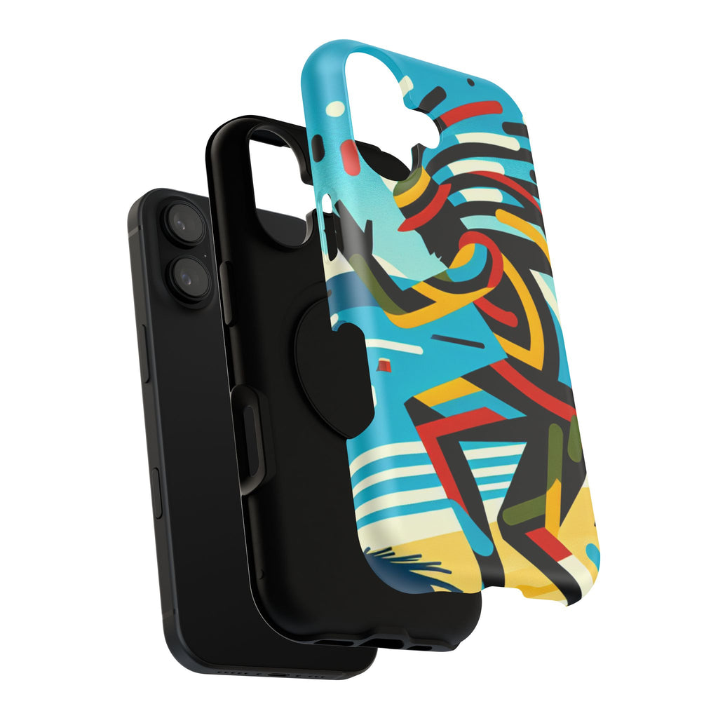Vibrant Tribal Runner Impact Resistant Phone Case