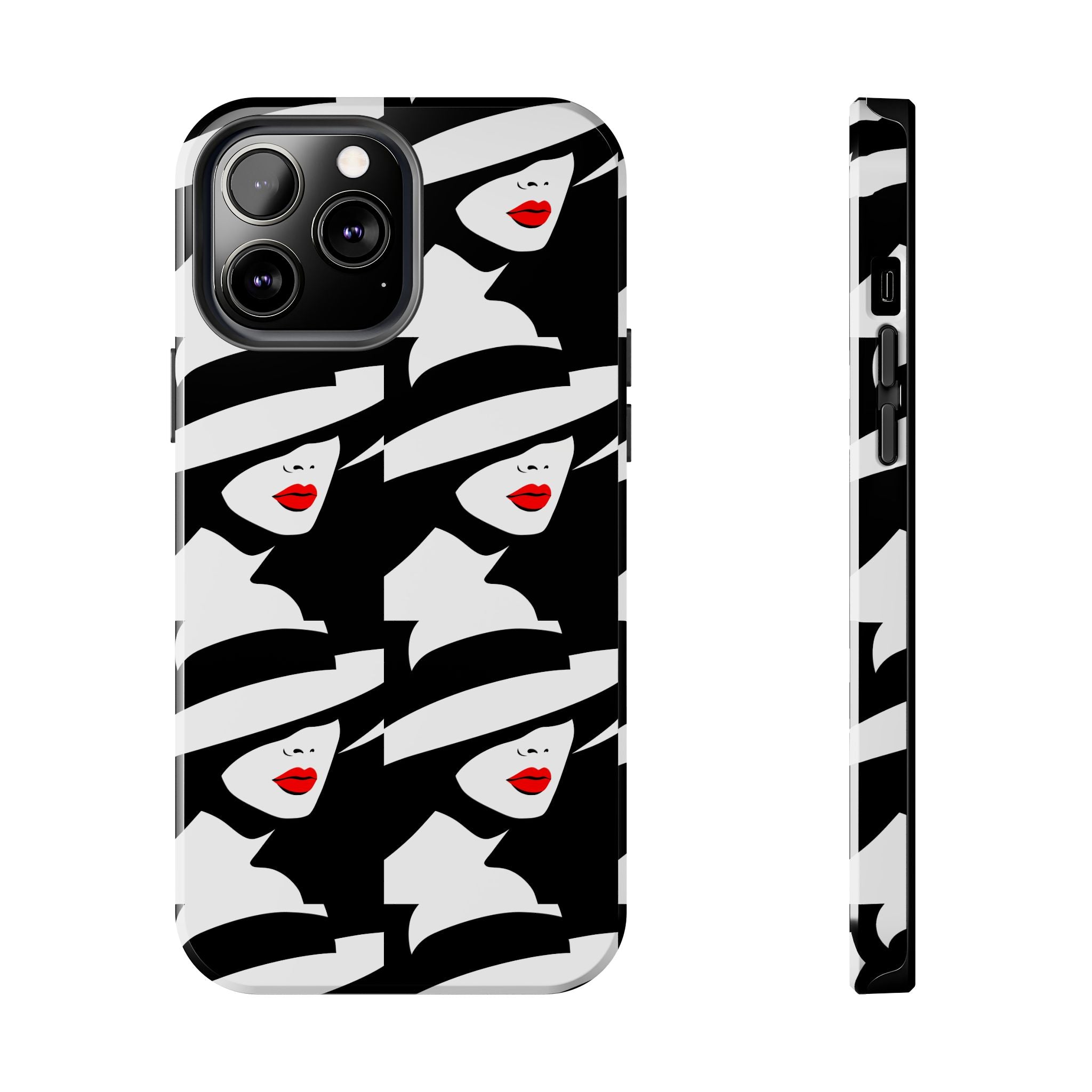 Retro Chic Tough Phone Case
