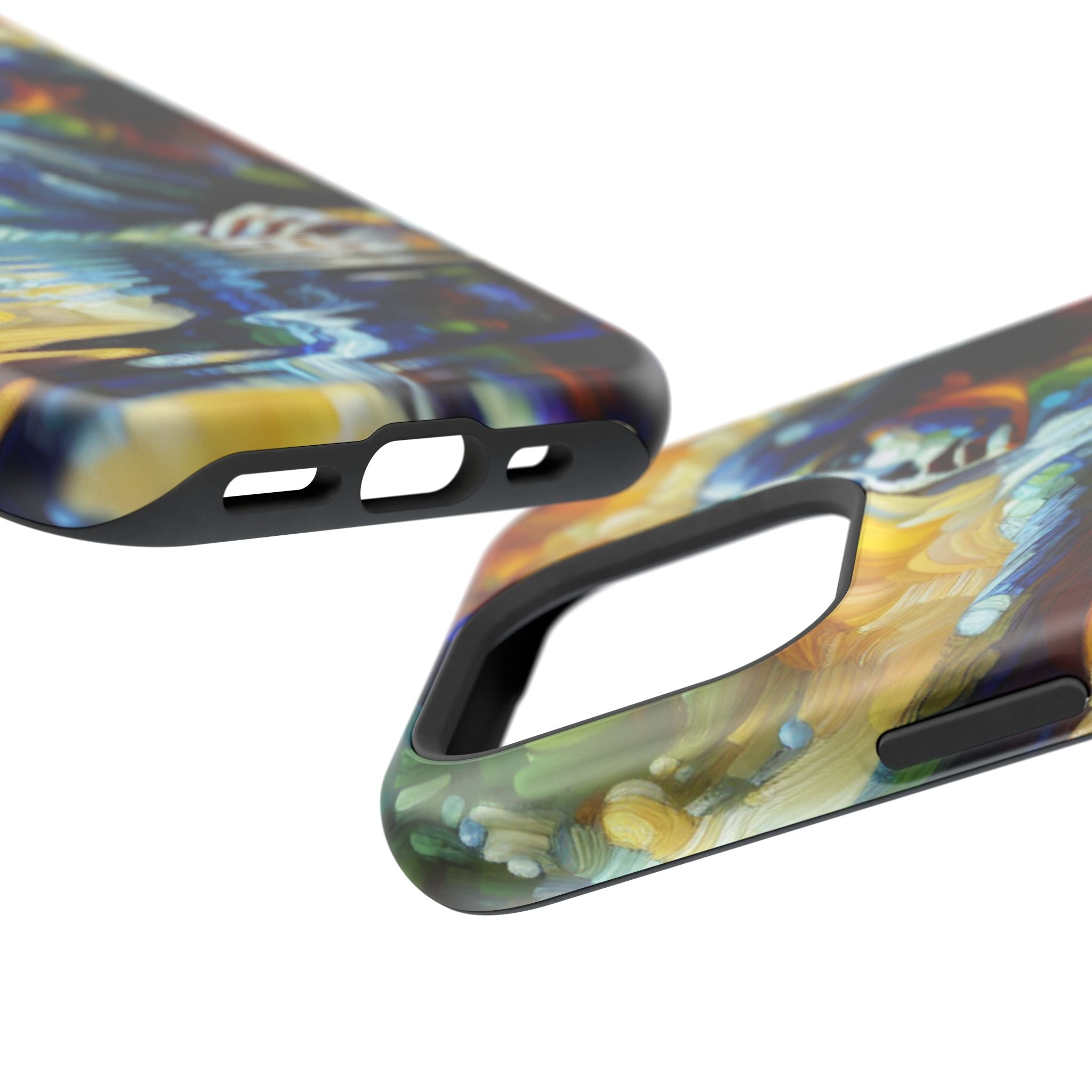 Abstract Woman Impact Resistant Phone Tough Case