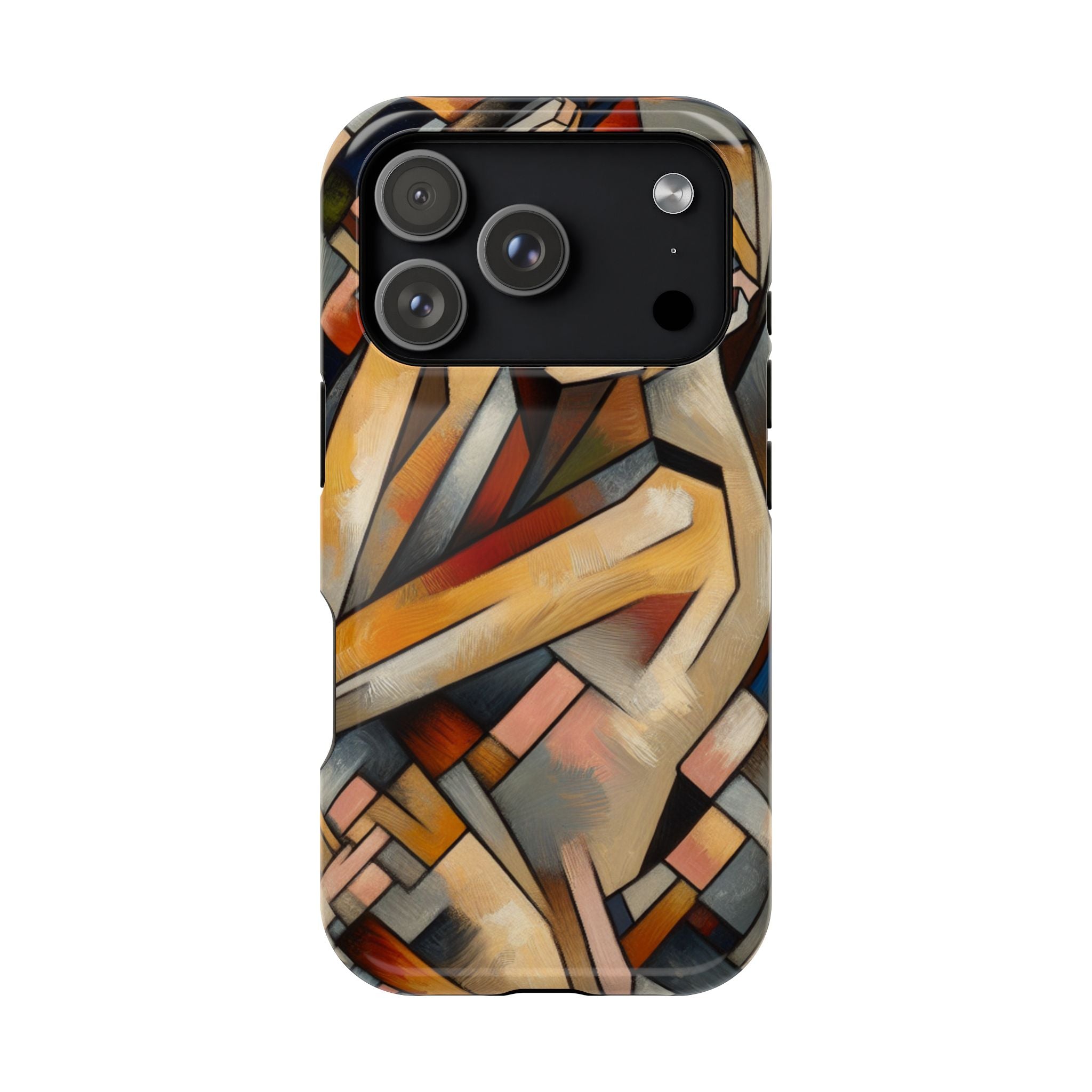 Impact Resistant Phone Case - Sleeping  Woman Abstract