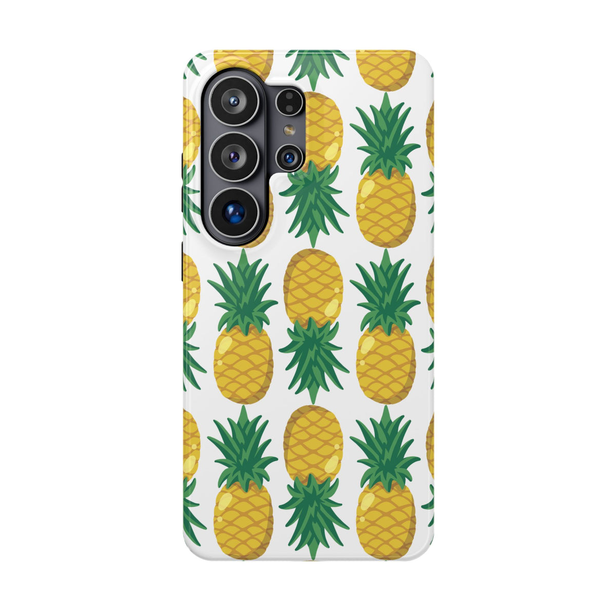 Pineapple Print Phone Case - Impact-Resistant