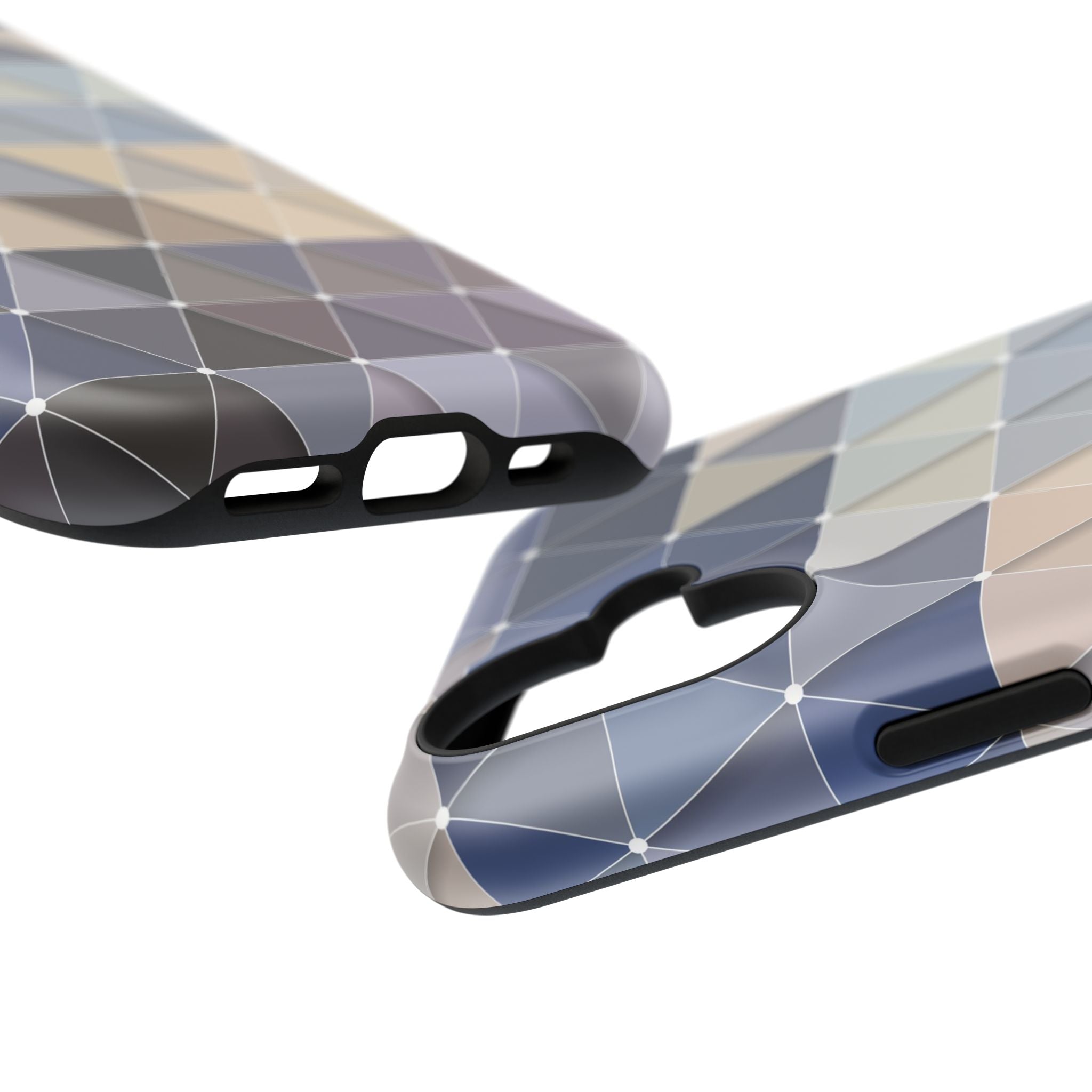 Geometric Phone Case - Stylish Impact-Resistant