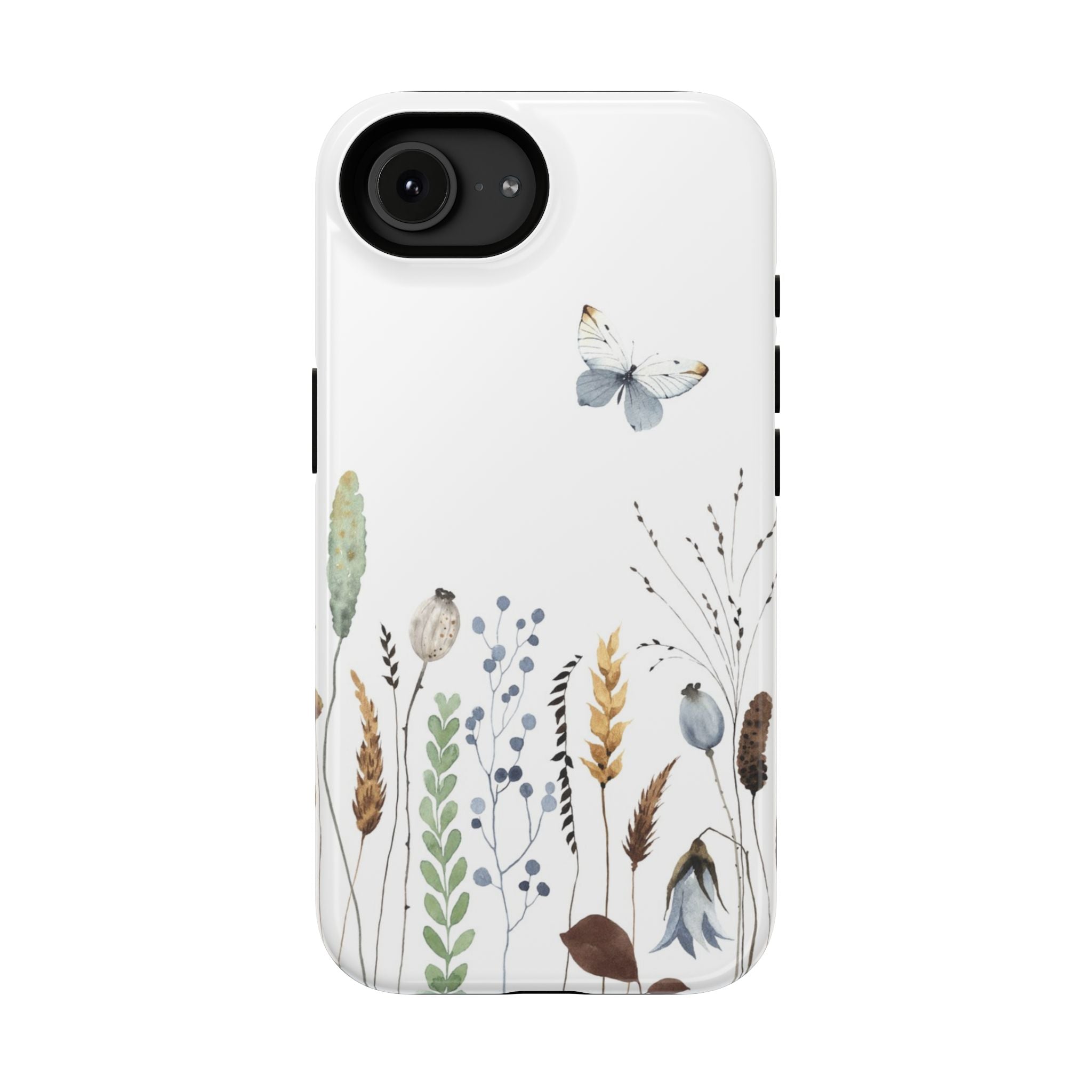 Floral Impact-Resistant Phone Case