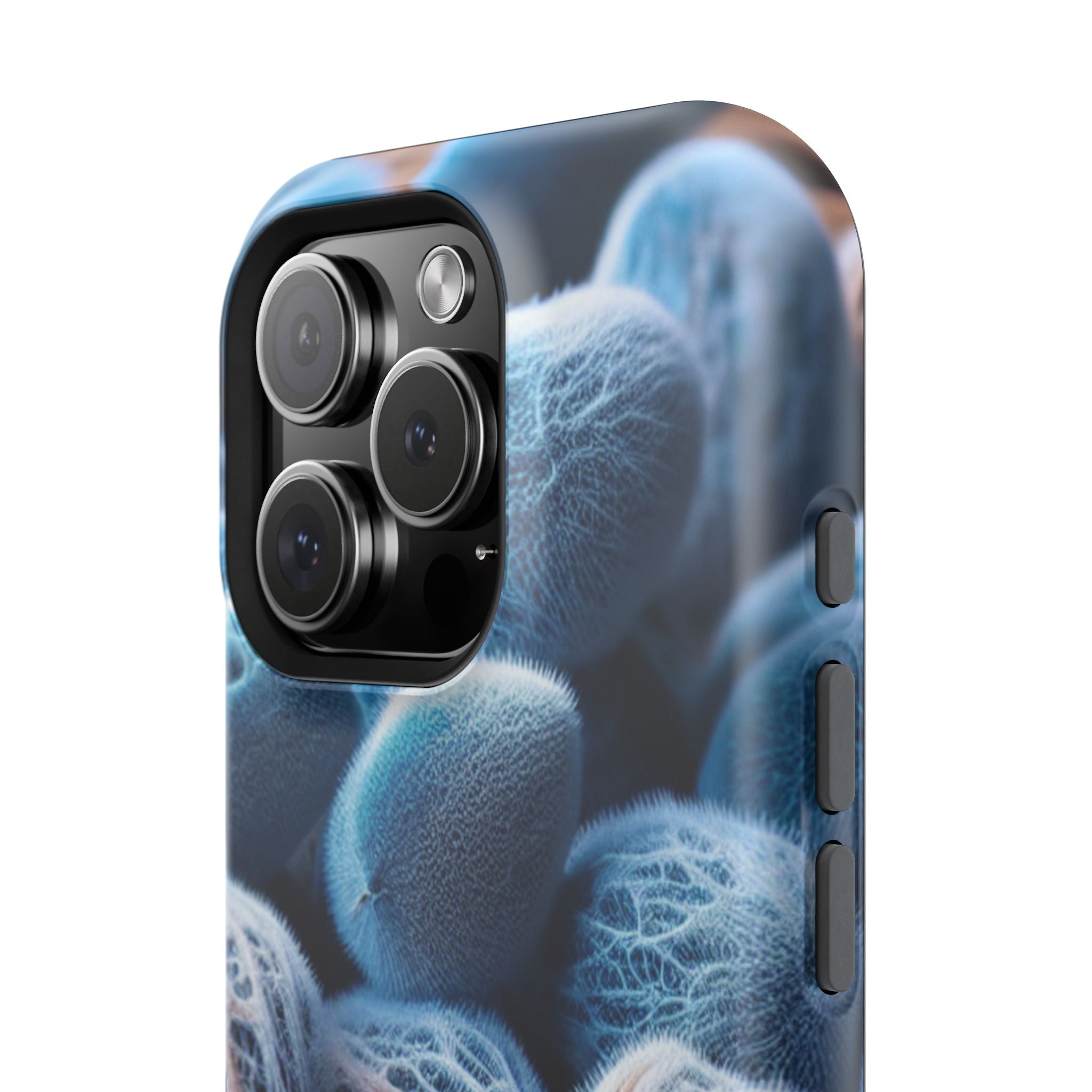 Impact Resistant Though Phone Case Blue Nuts