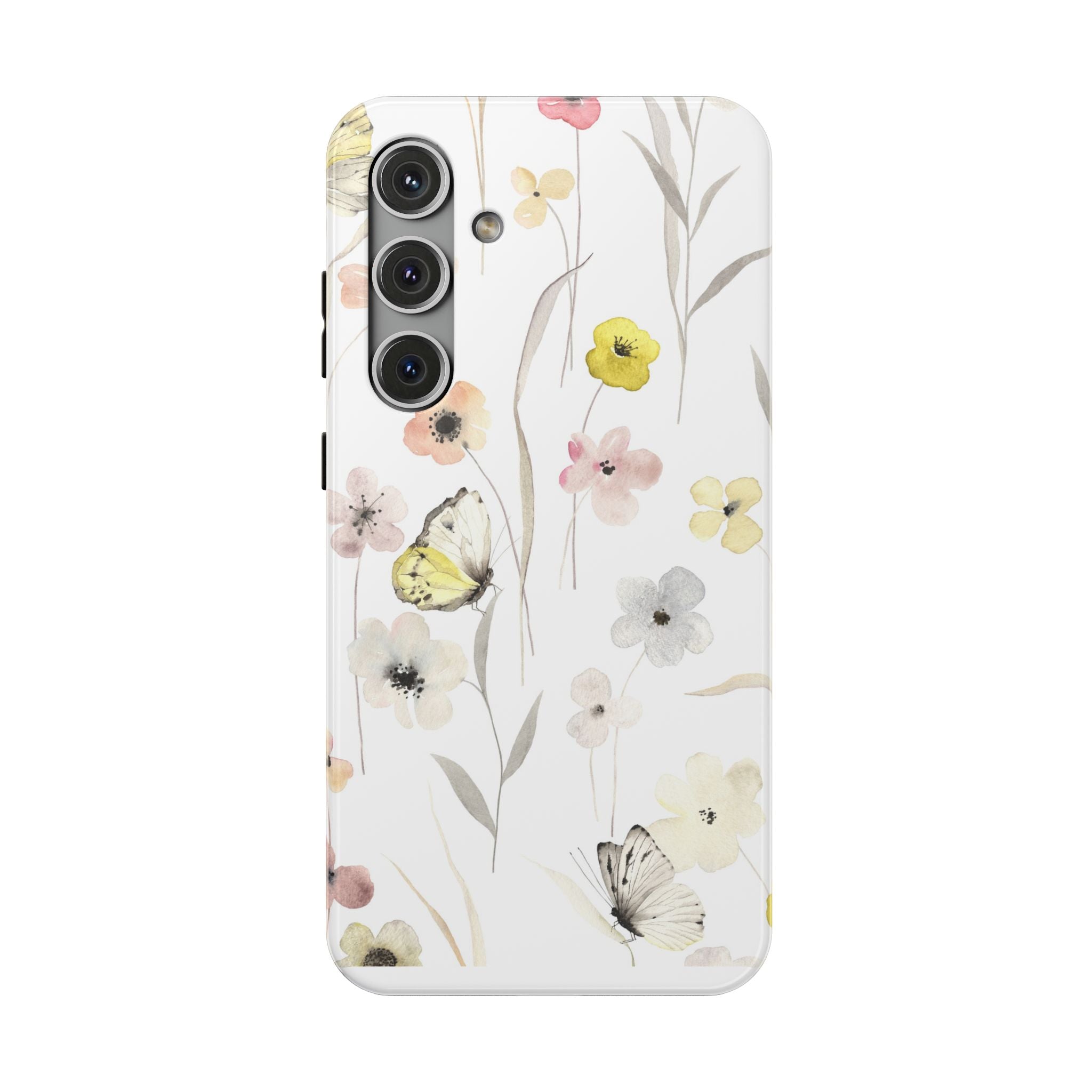 Floral Impact-Resistant Phone Case