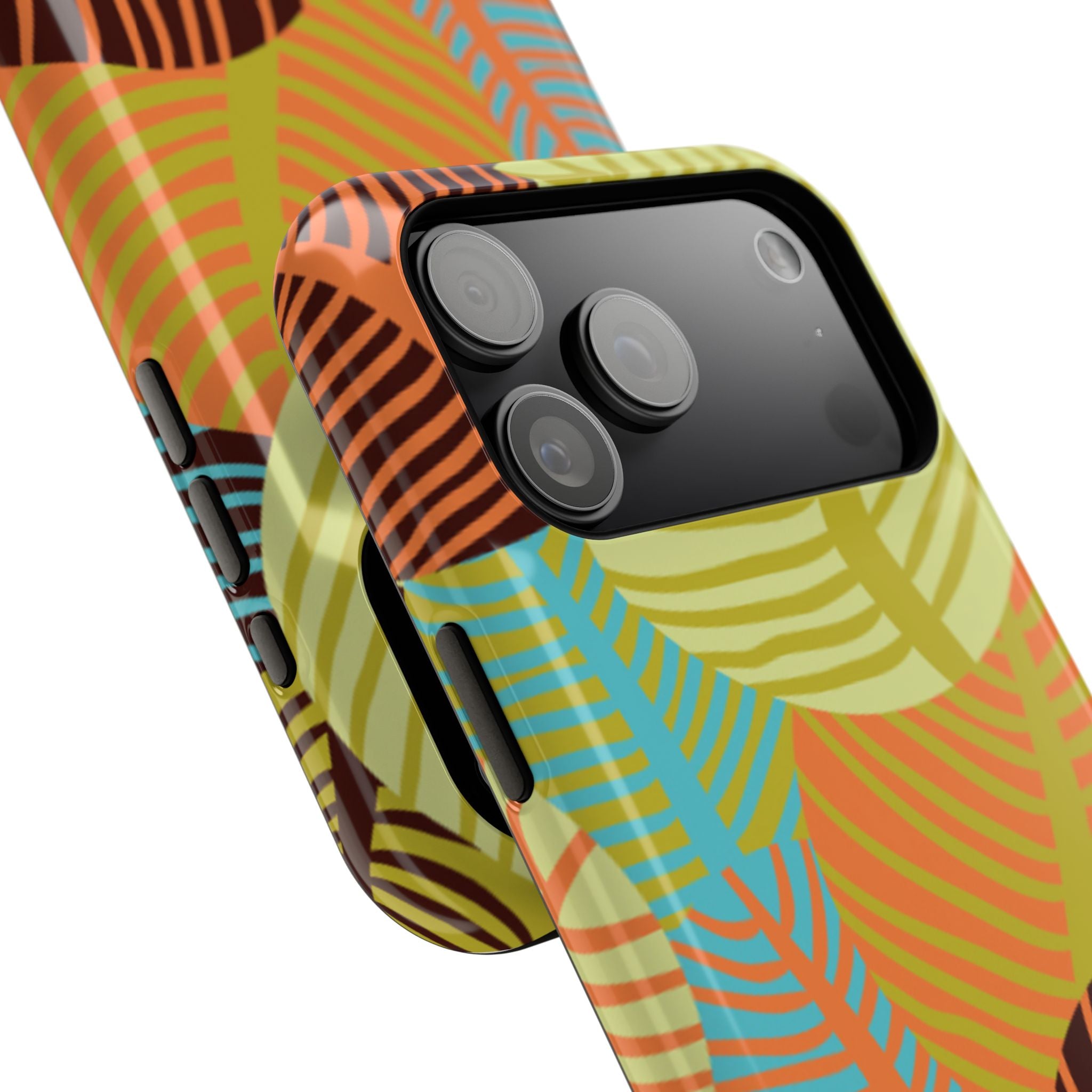 Vibrant Leafy Phone Impact-Resistant Case
