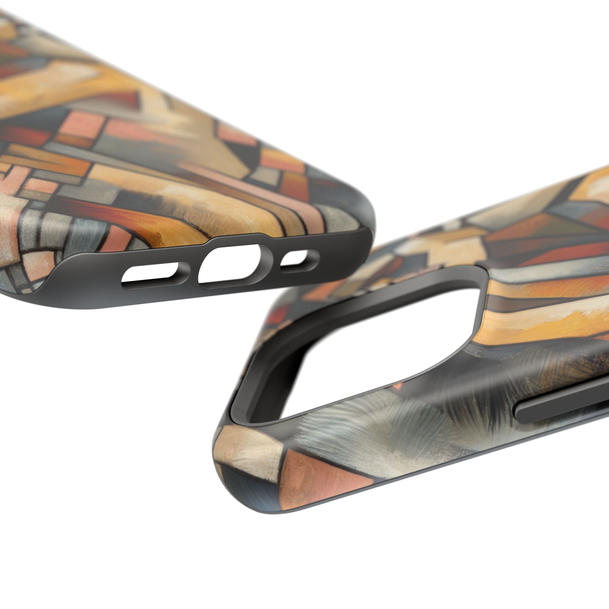 Impact Resistant Phone Case - Woman Abstract Design
