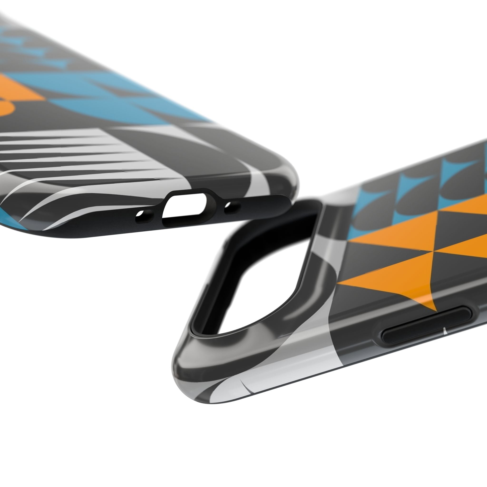 Geometric Impact-Resistant Phone Case