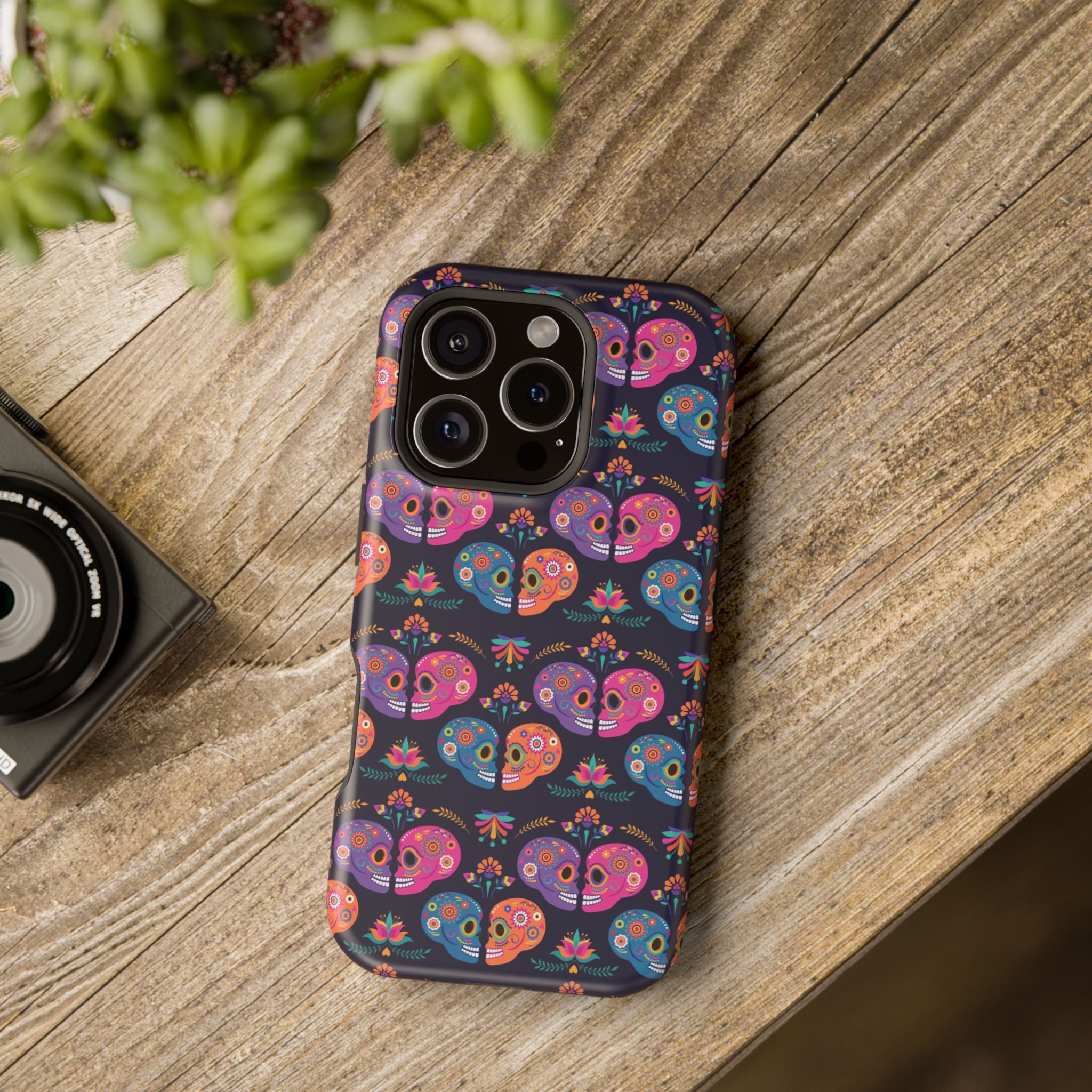 Colorful Skull Phone Case