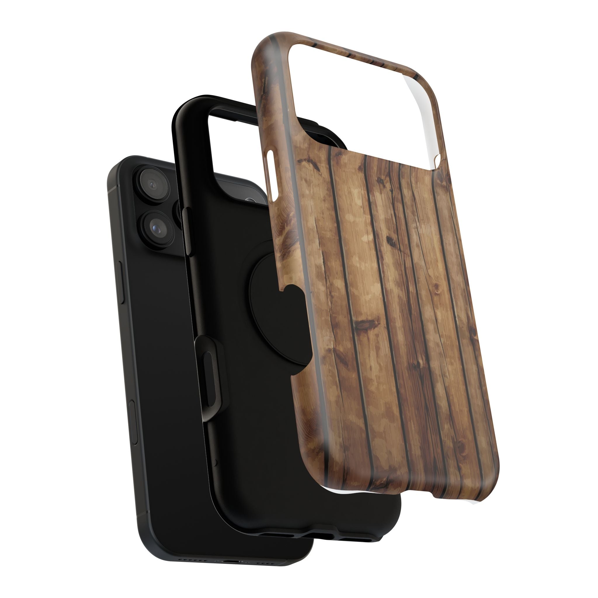 Rustic Wood Phone Case | Impact-Resistant