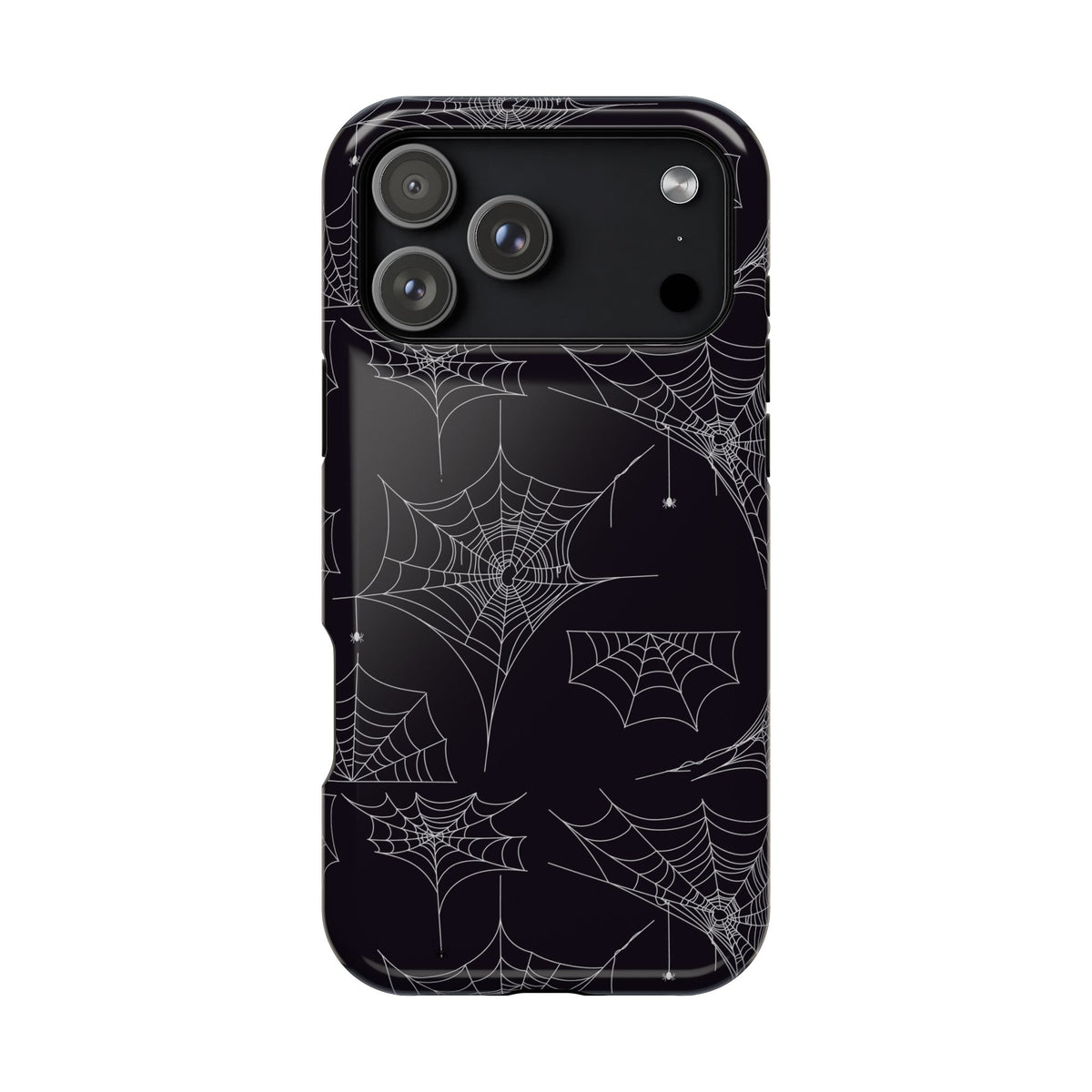 Spider Web Gothic Halloween Protective Cover for iPhones and Galaxy Phones