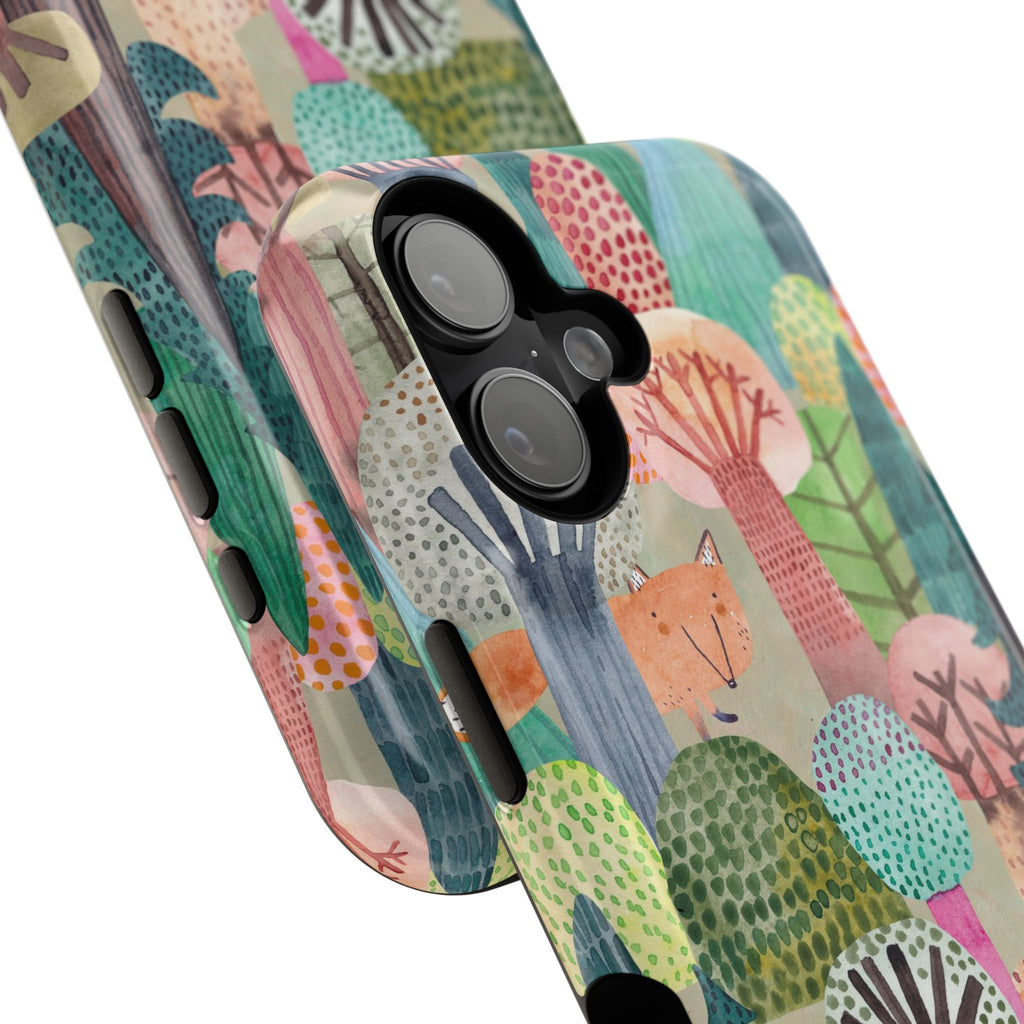 Whimsical Forest Phone Case - Impact-Resistant