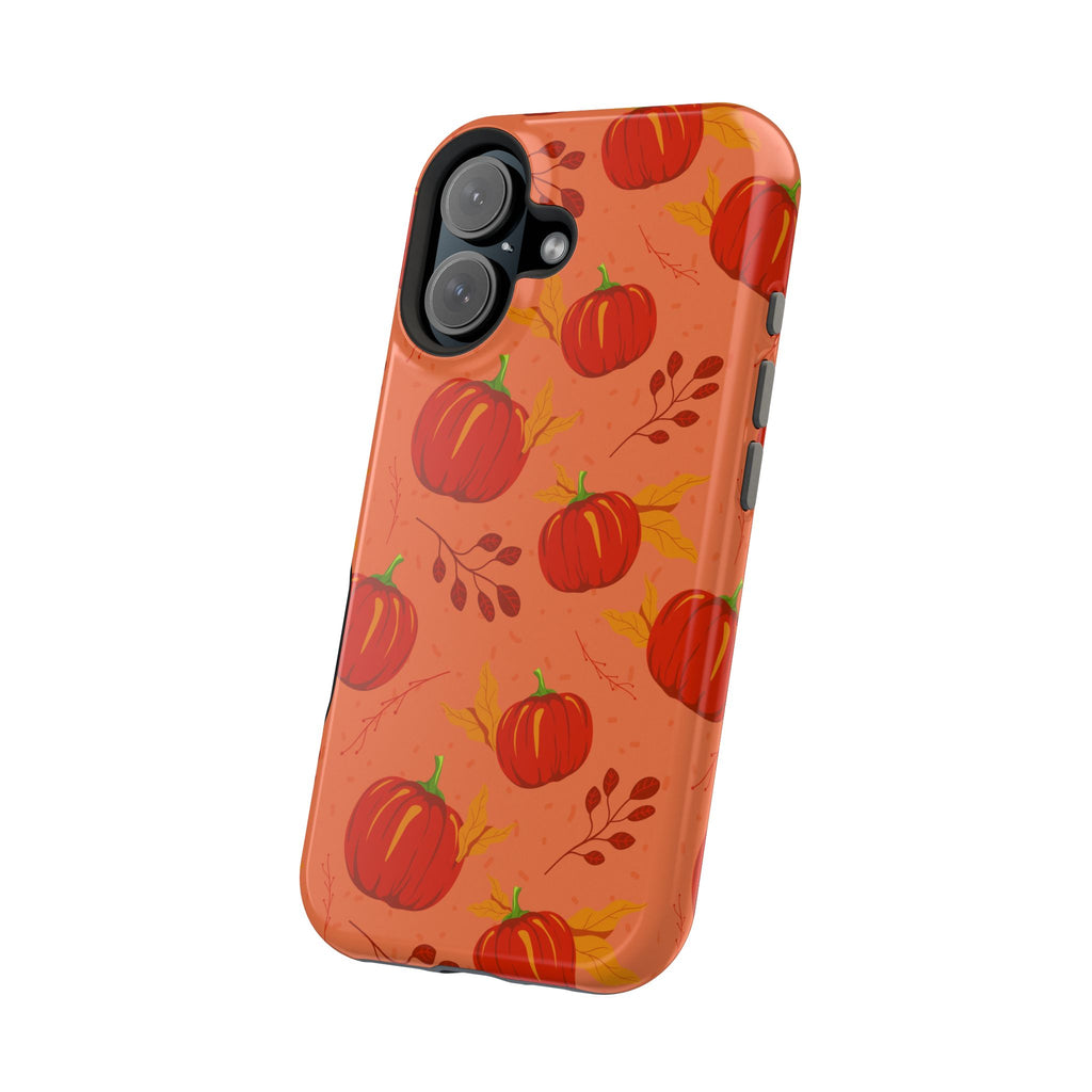 Pumpkin Design Magnetic Shockproof Phone Case for iPhone/Samsung