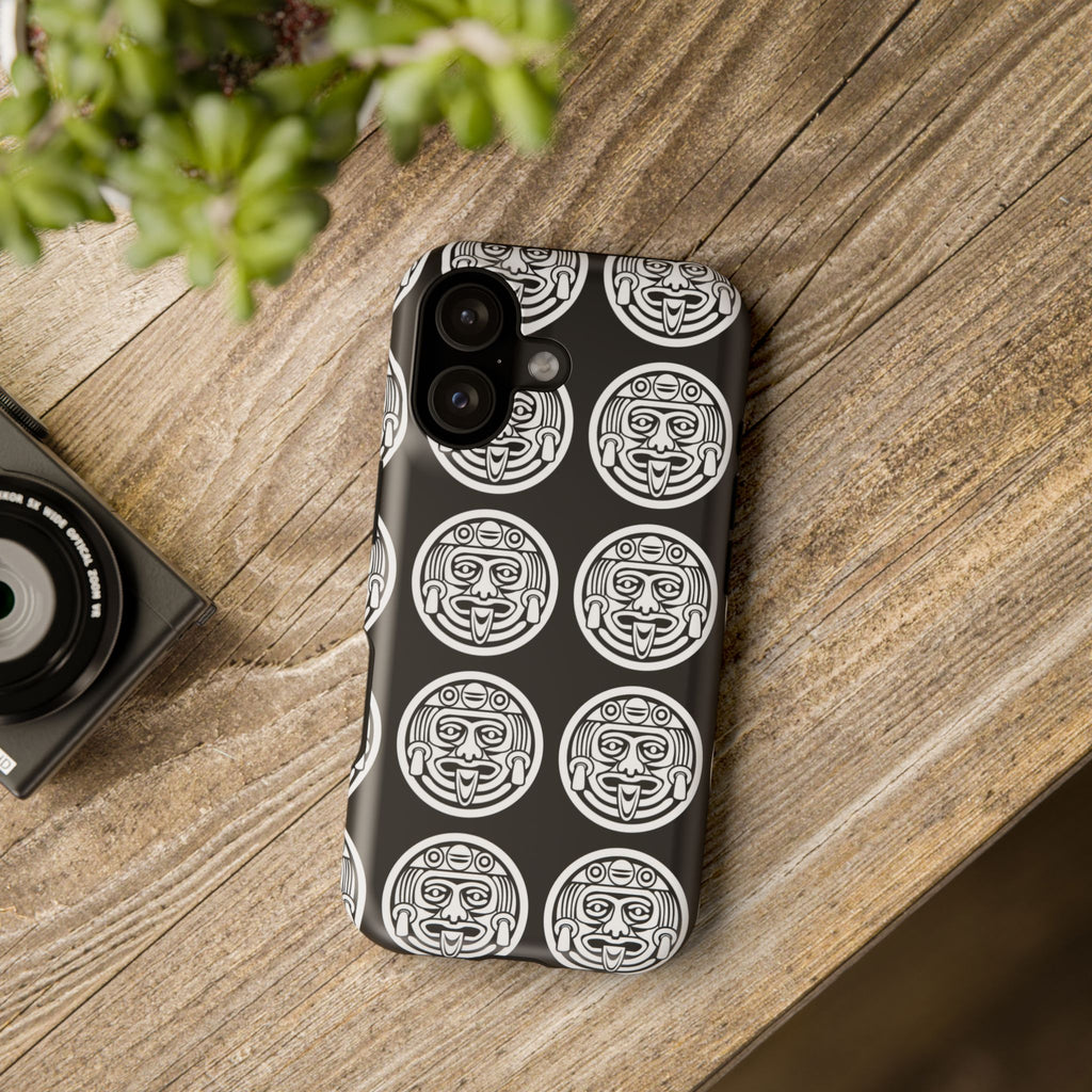 Aztec Calendar Impact-Resistant Phone Case